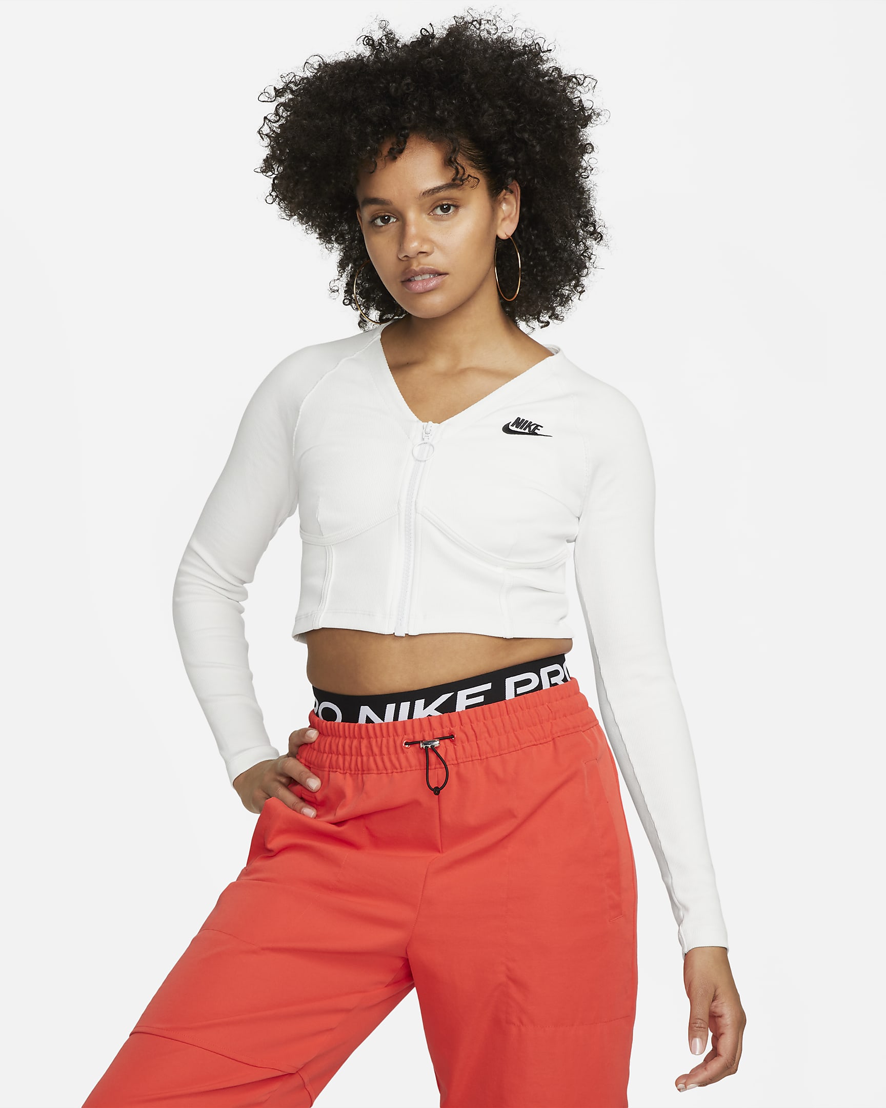 Nike Sportswear Women's Ribbed LongSleeve Top. Nike ZA