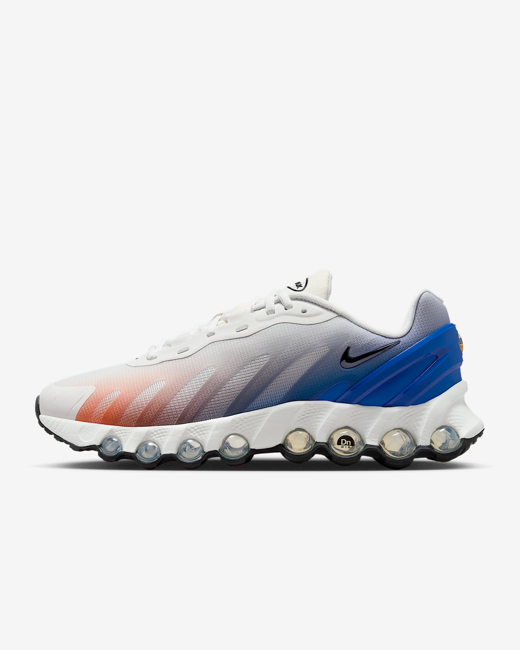 Nike Air Max Dn8 Men's Shoes - Summit White/Safety Orange/Game Royal/Black