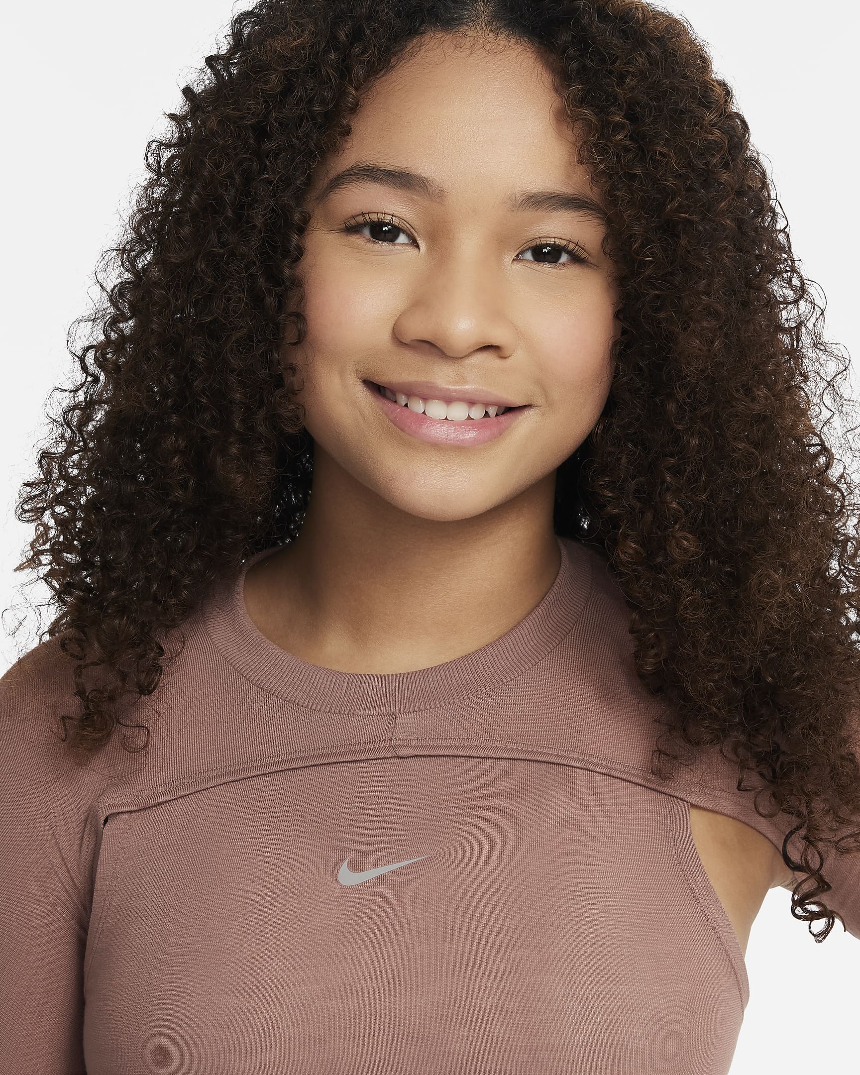 Nike Girls' Dri-FIT Long-Sleeve Top. Nike.com