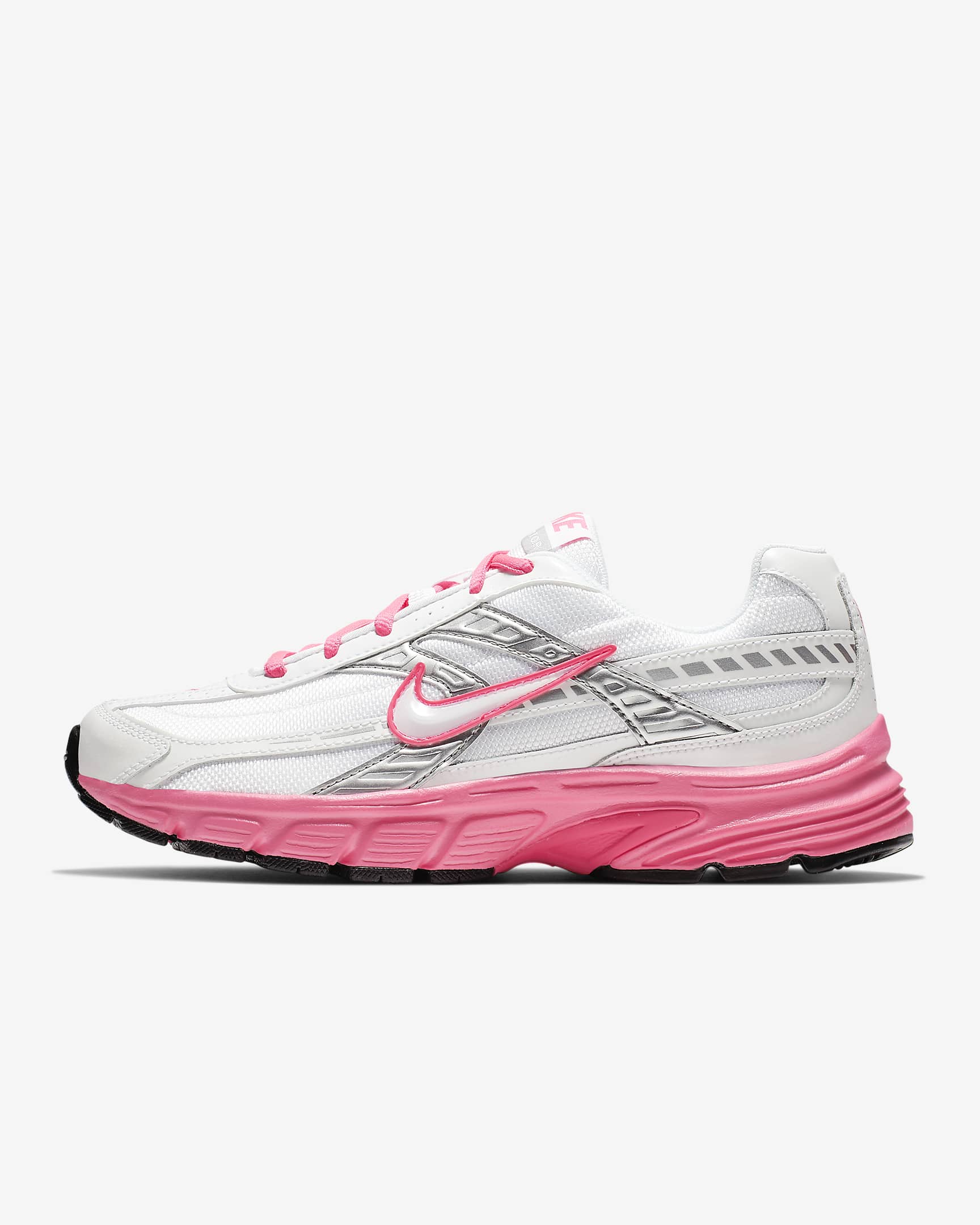 Tenis para mujer Nike Initiator - Blanco/Plata metalizado/Negro/Blanco