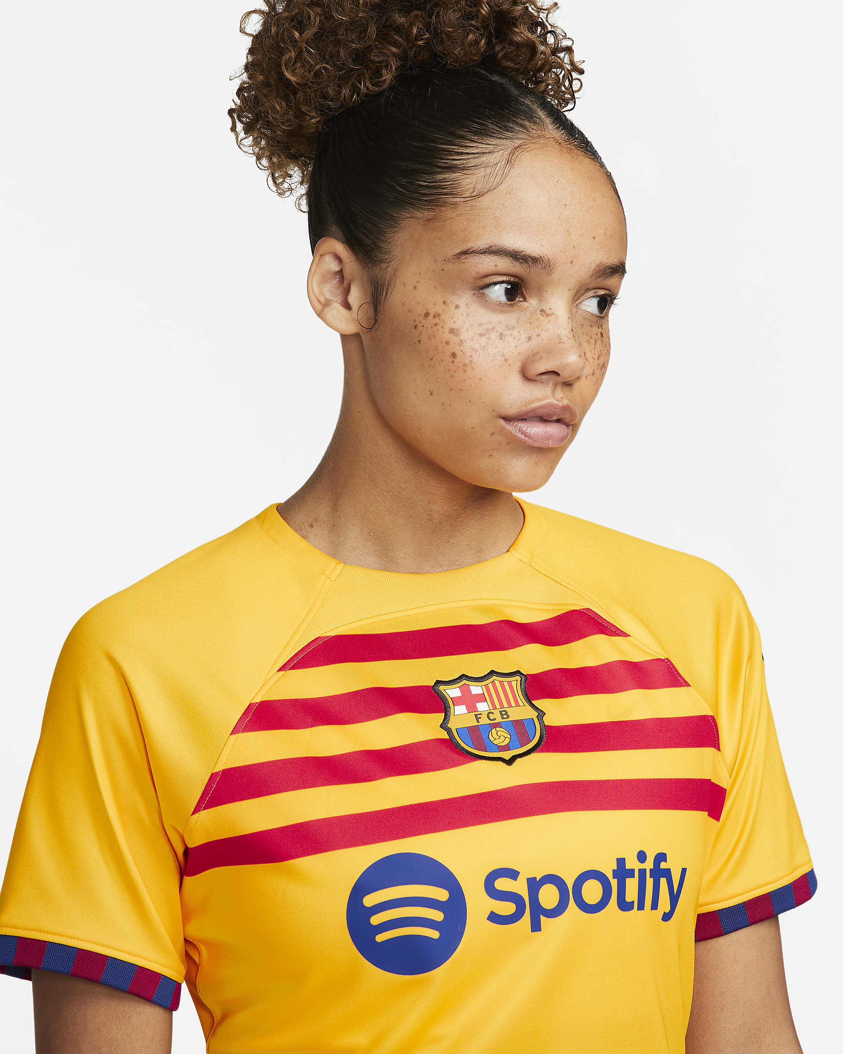 F.C. Barcelona 2023/24 Stadium Fourth Women's Nike DriFIT Football