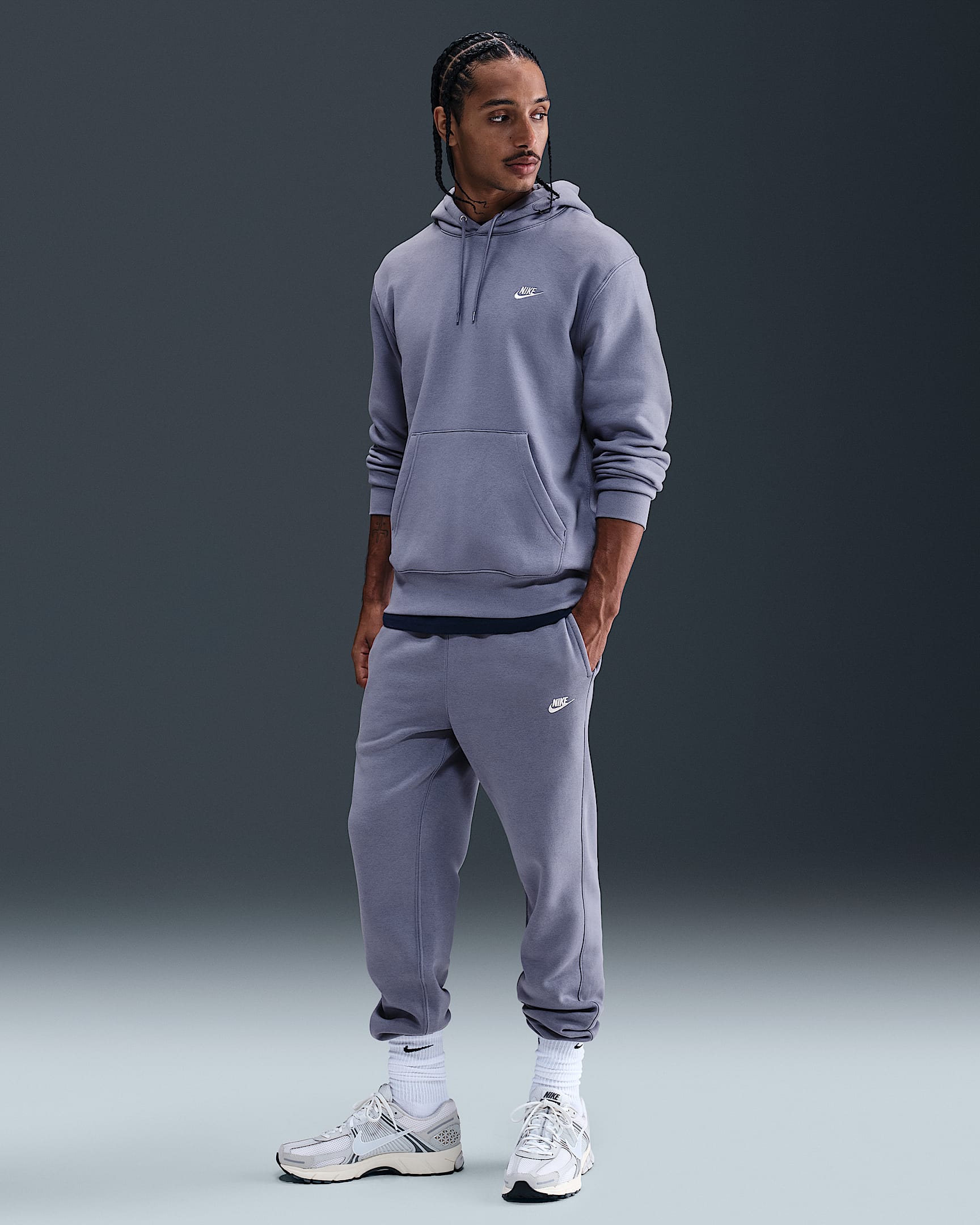 Nike Club Men's Joggers - World Indigo/World Indigo/White