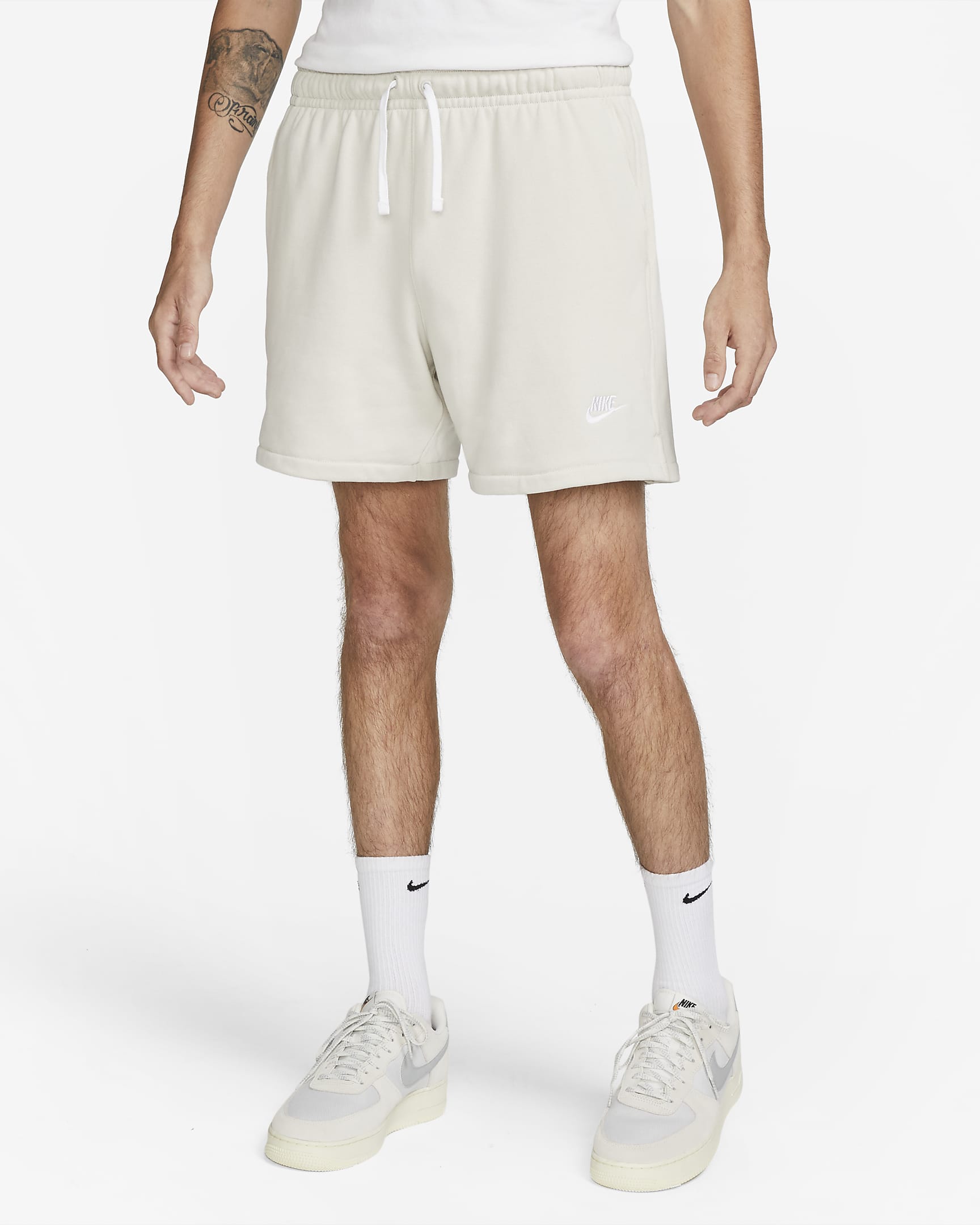 Nike Club Fleece Men's French Terry Flow Shorts. Nike BE