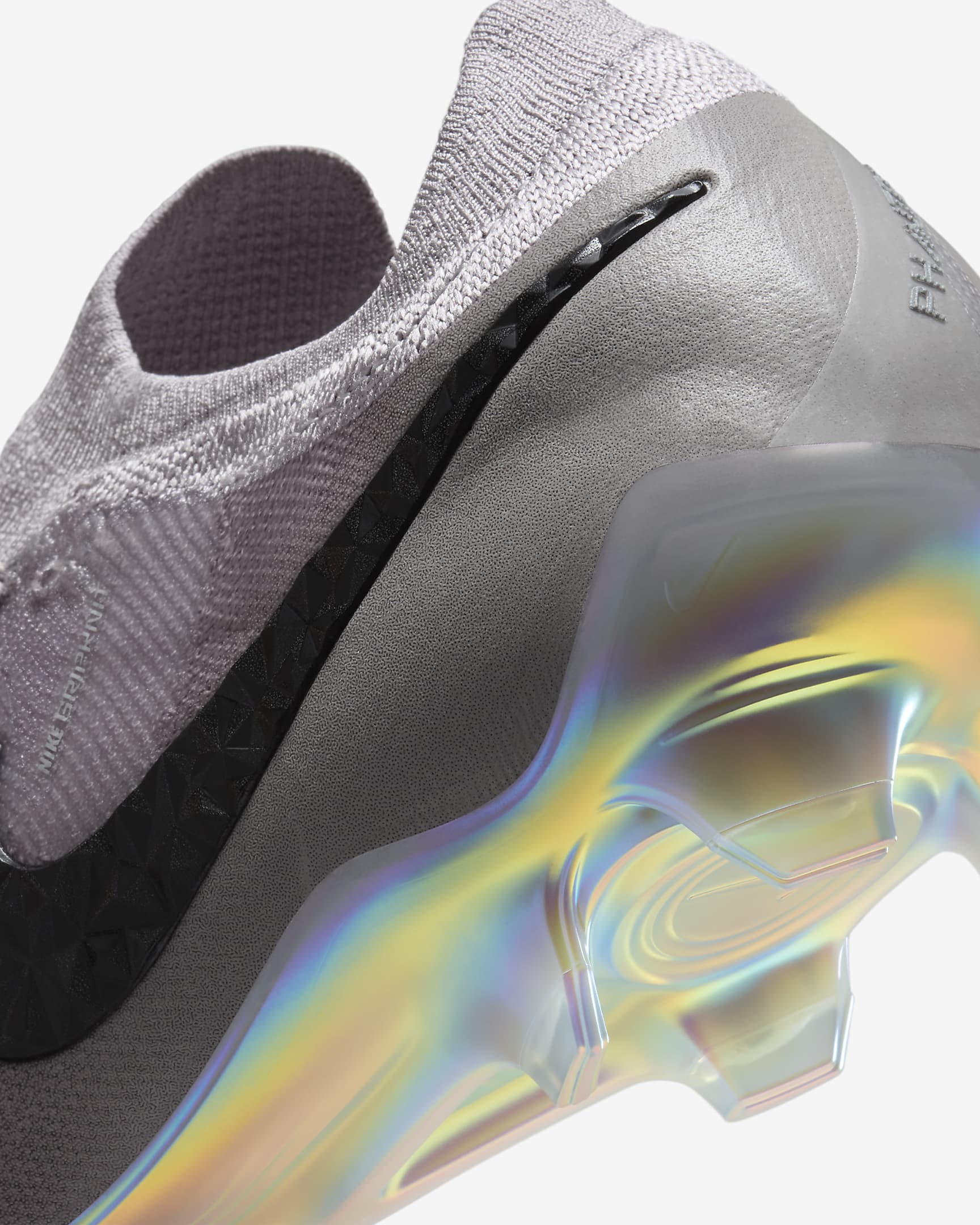 Nike Phantom GX 2 Elite FG 低筒足球釘鞋 - Atmosphere Grey/黑色