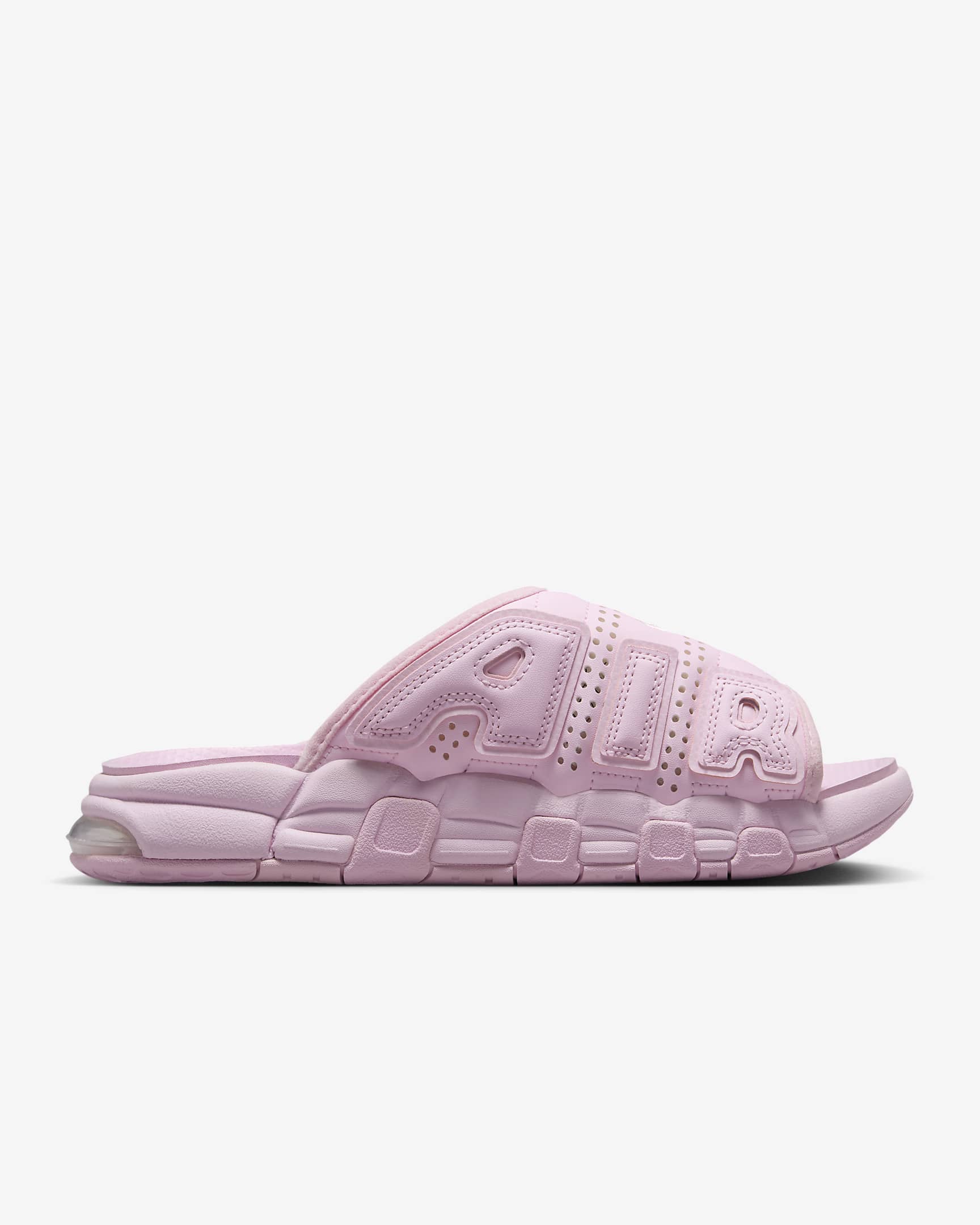 Nike Air More Uptempo Women's Slides - Pink Foam/Clear/Pink Foam