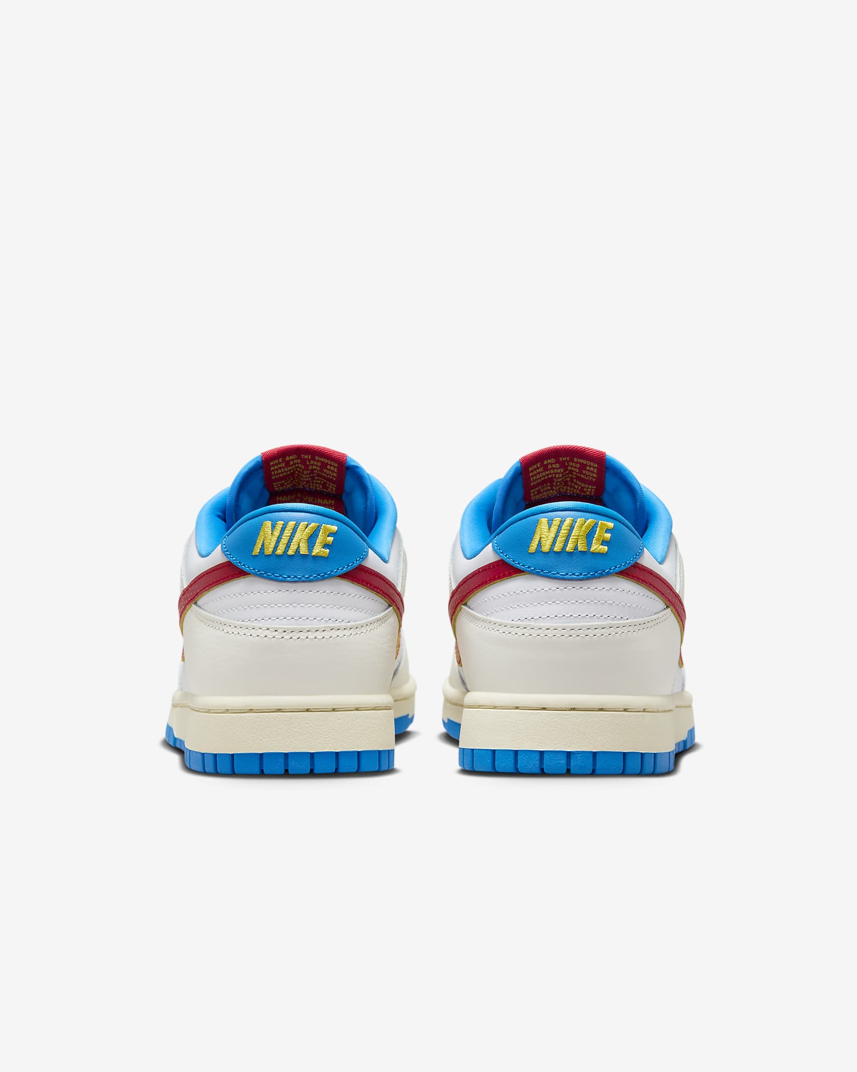 Nike Dunk Low Retro SE Shoes - Sail/Tour Yellow/Photo Blue/University Red