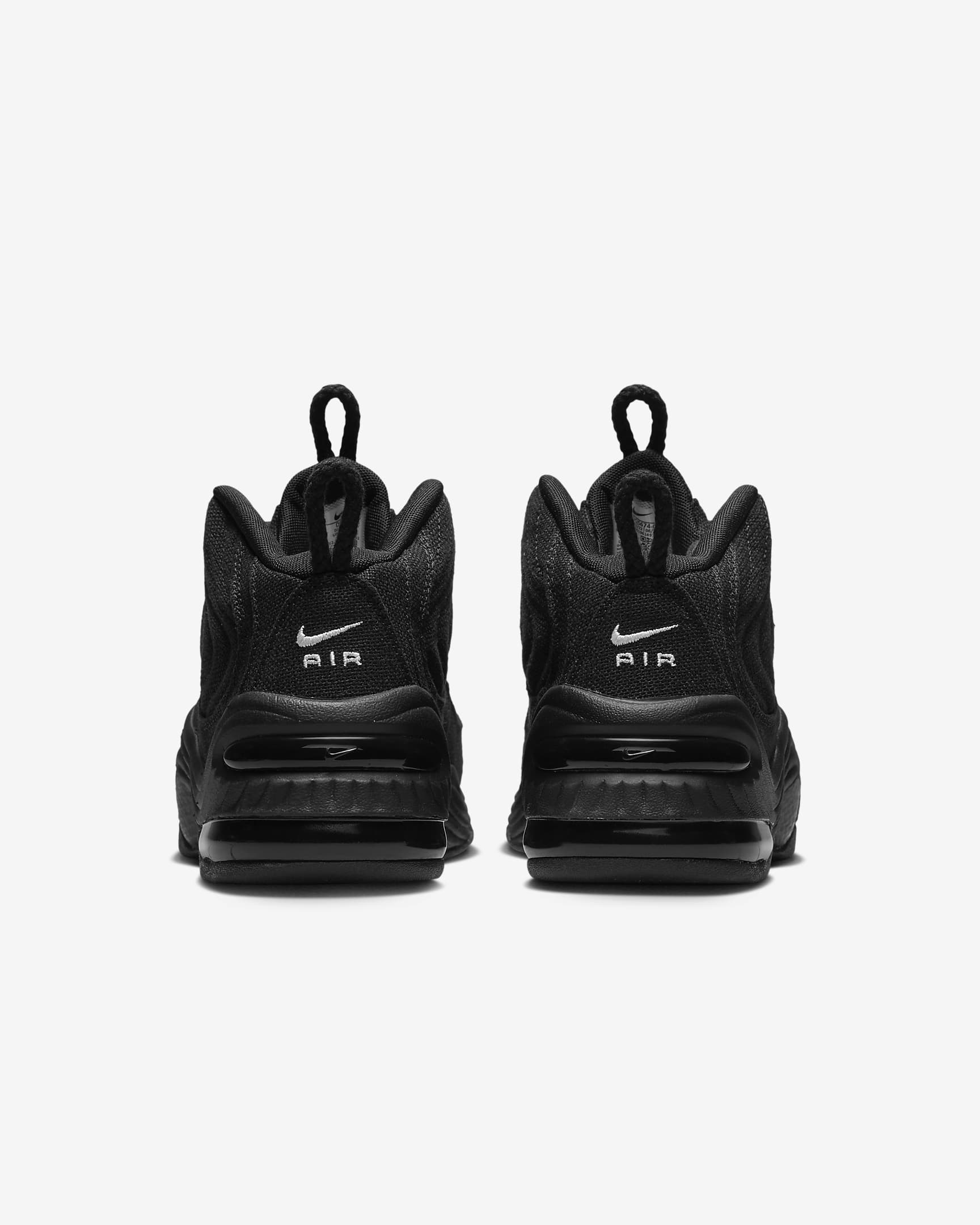 Nike Air Penny 2 x Stüssy Men's Shoes - Black/Black/White