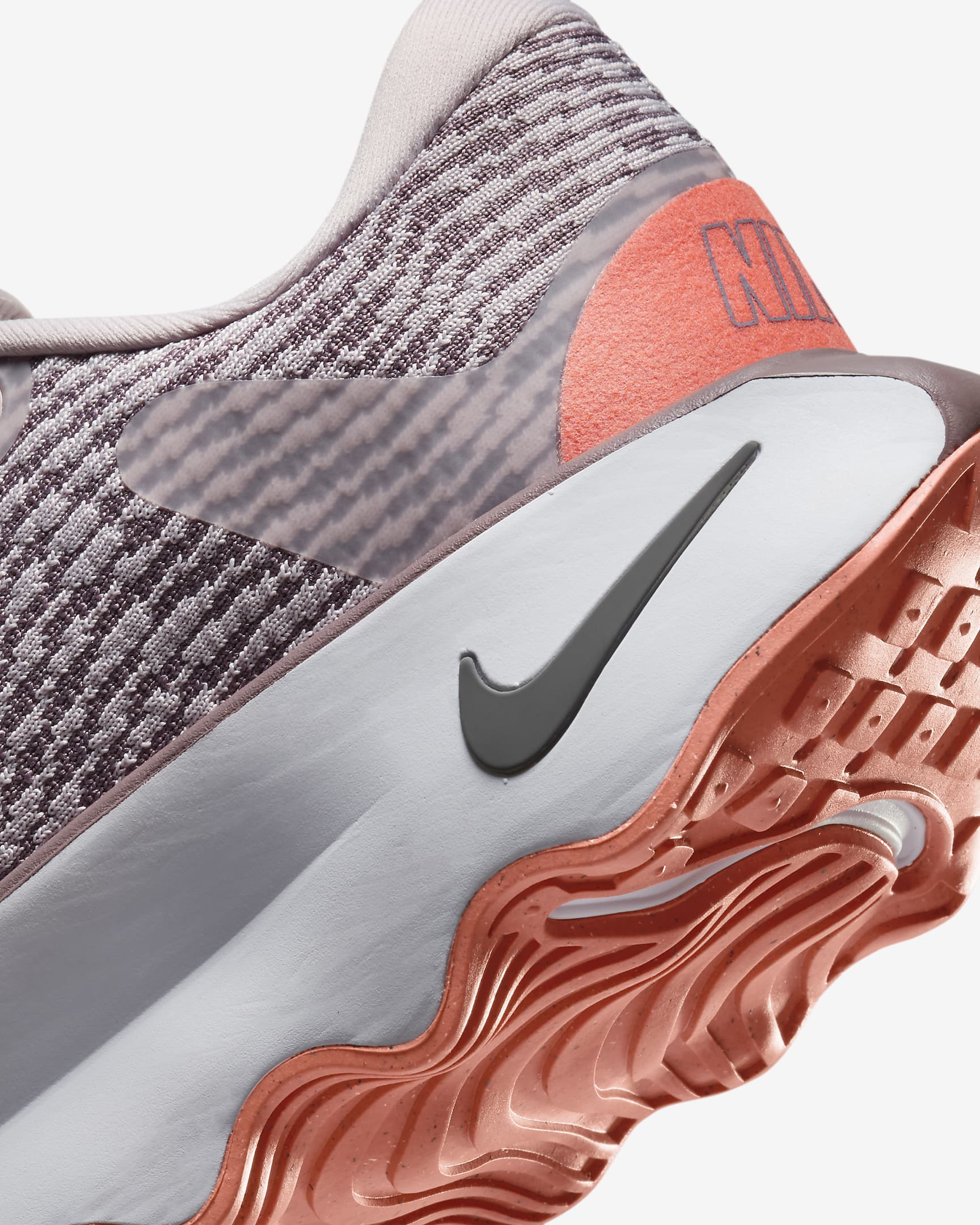 Nike Motiva Sabatilles de caminar - Dona - Platinum Violet/Taupe Grey/Light Wild Mango/Iron Grey