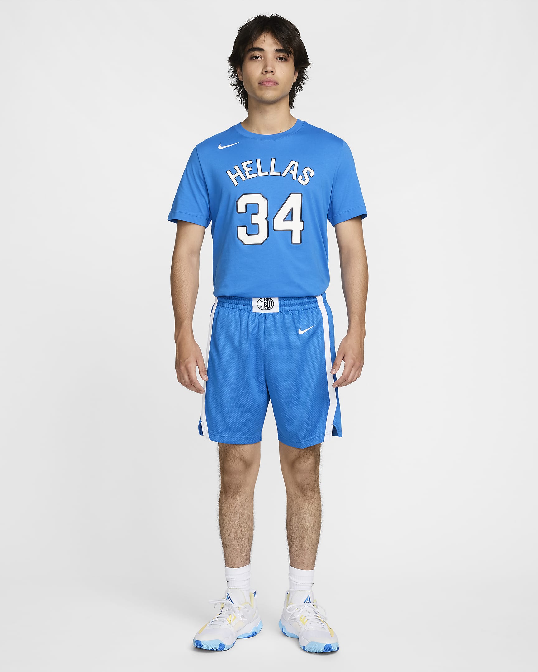 Short Nike Basketball Grèce Limited Road pour femme. Nike FR