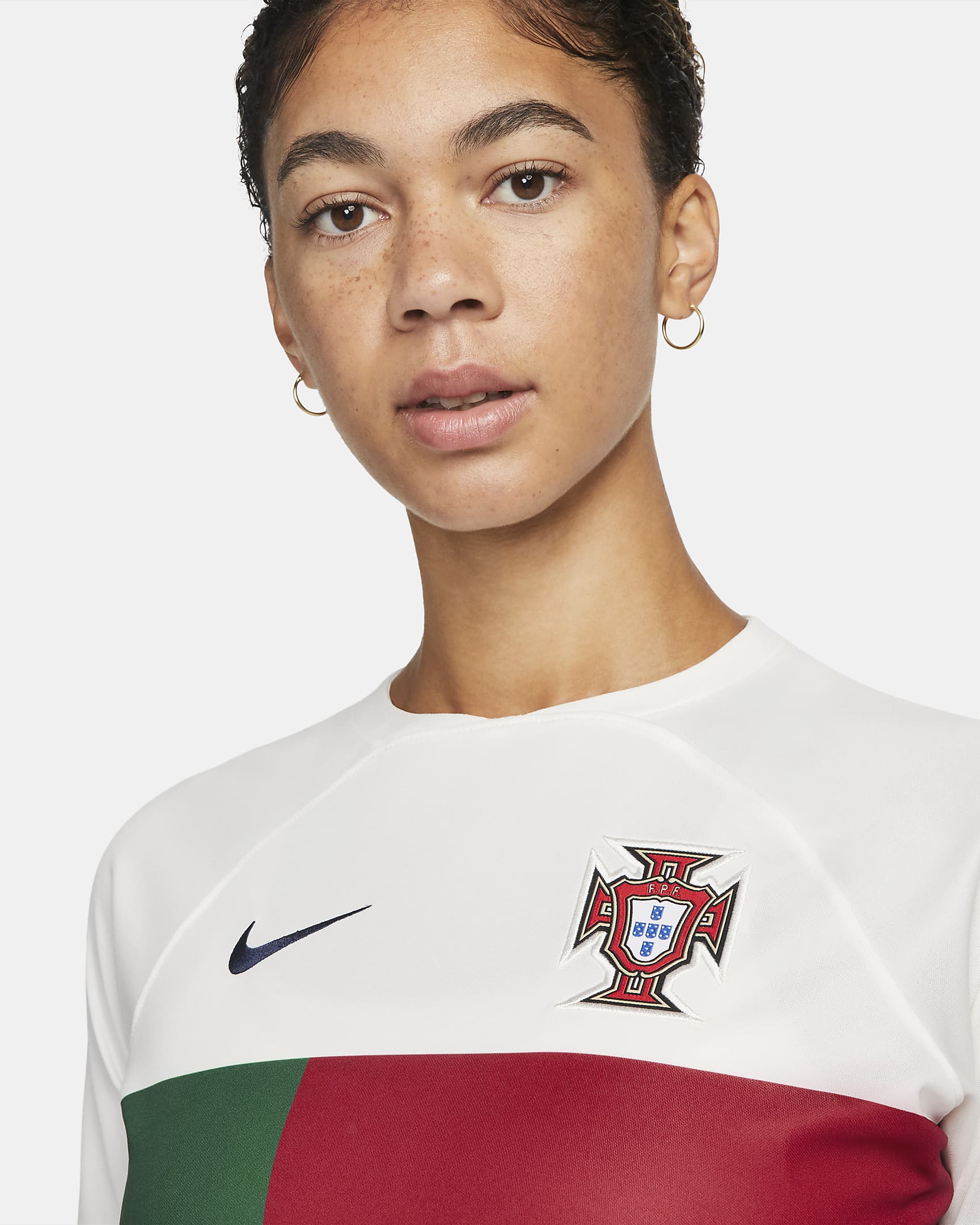 Portugal 2022/23 Stadium Away Women's Nike Dri-FIT Football Shirt. Nike SI