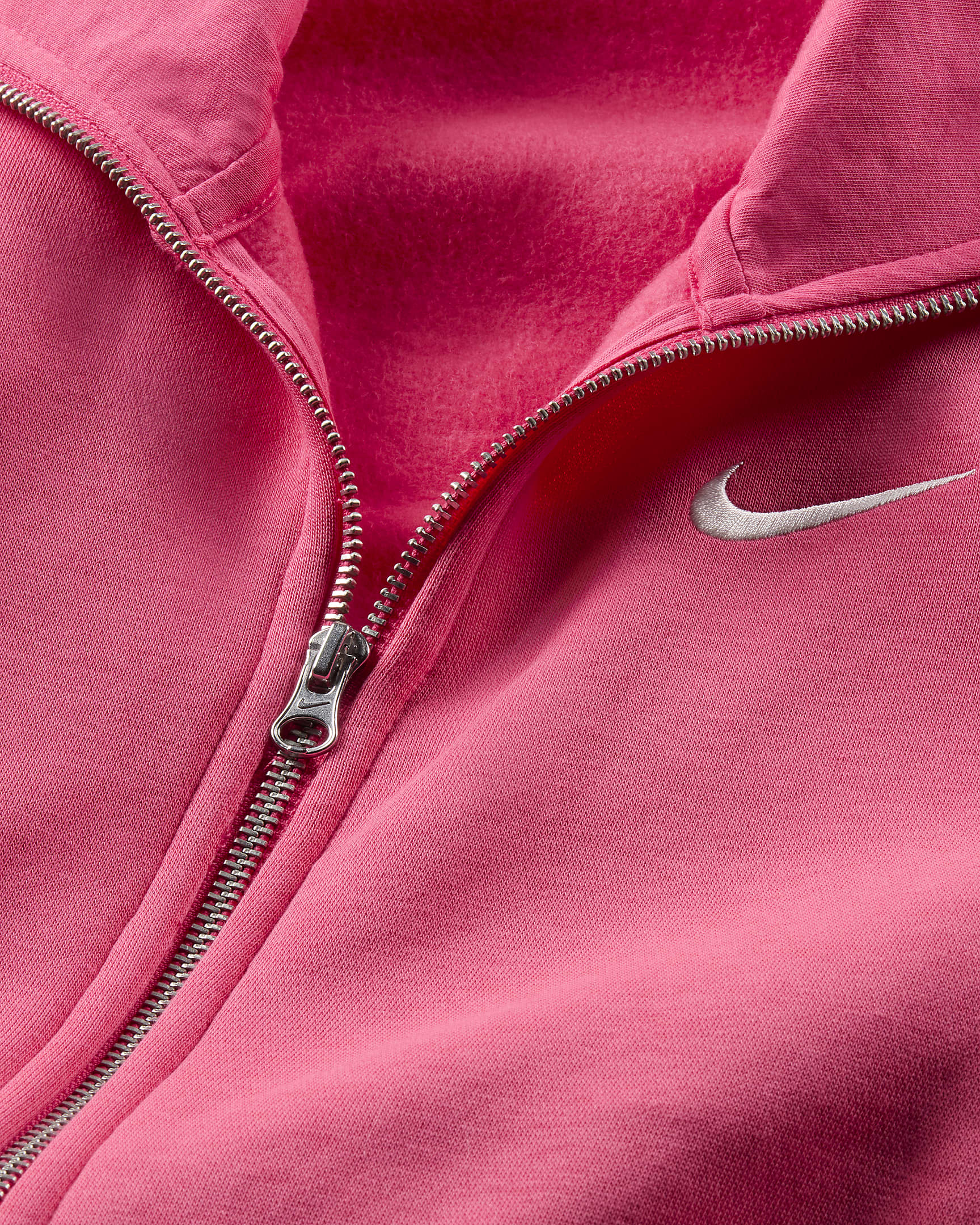 Nike Sportswear Phoenix Fleece Women's Oversized Tracksuit Jacket - Aster Pink/Sail