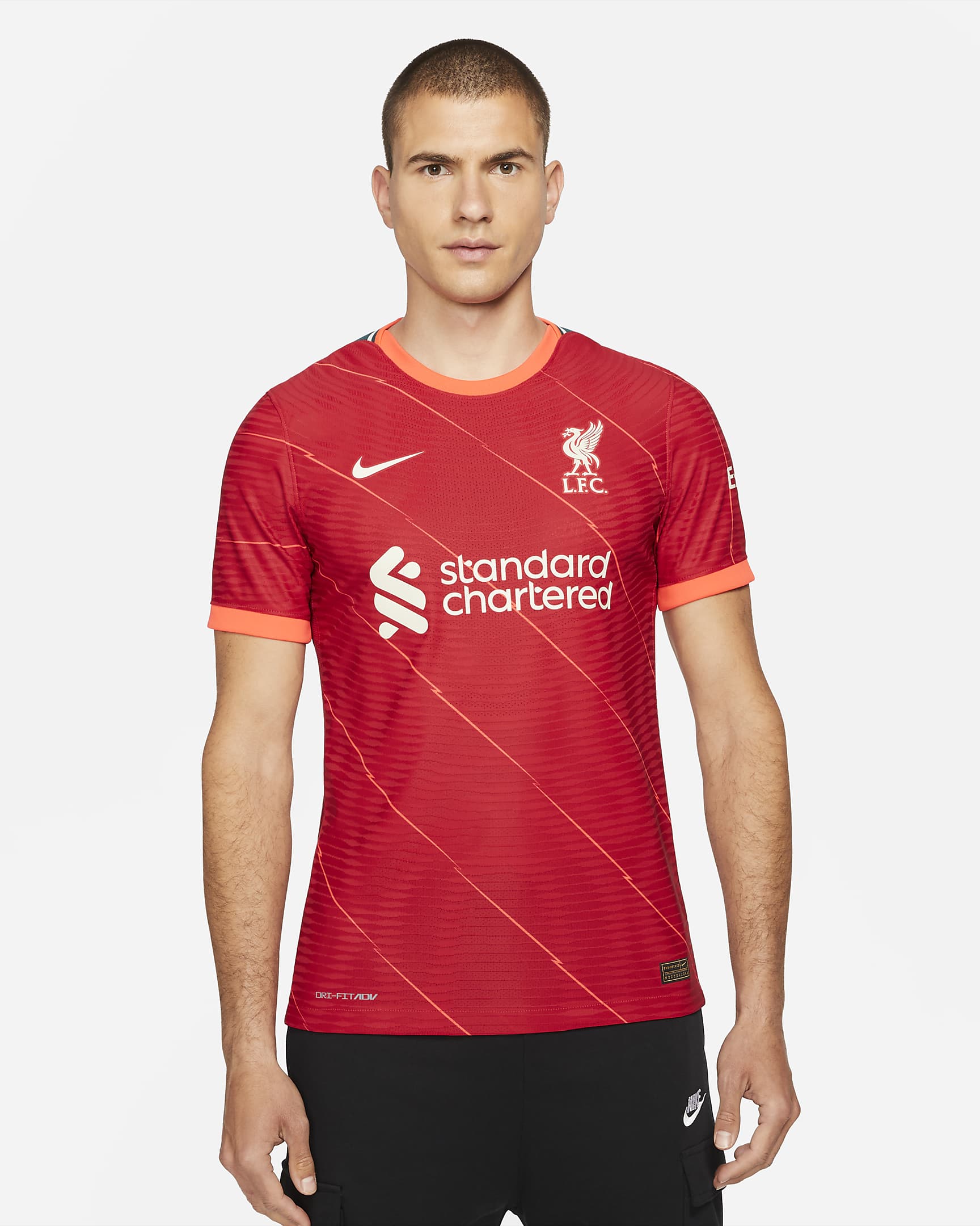 Liverpool FC 2021/22 Match Home Men's Nike Dri-FIT ADV Soccer Jersey ...