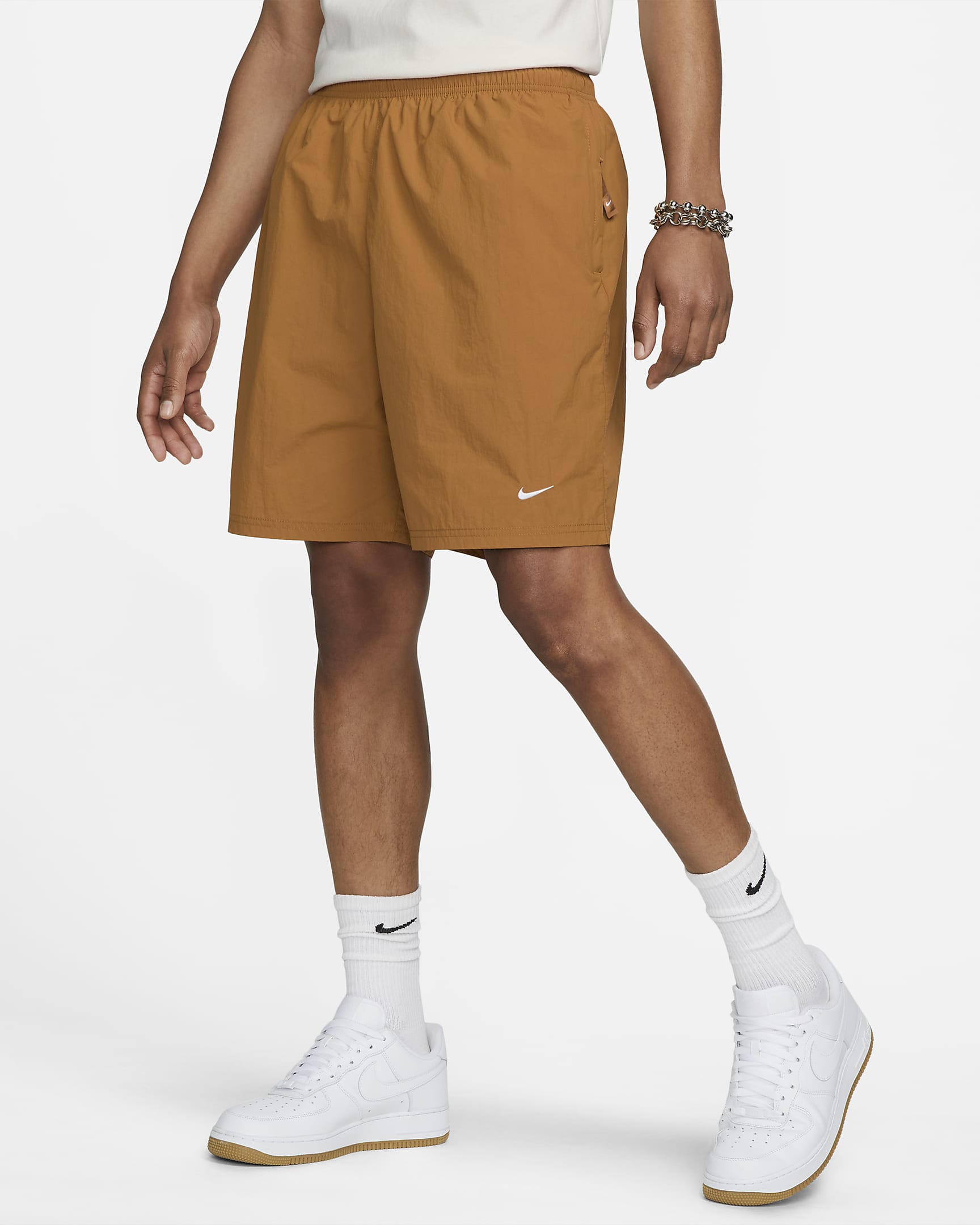 Nike Solo Swoosh Men's Woven Shorts. Nike PT