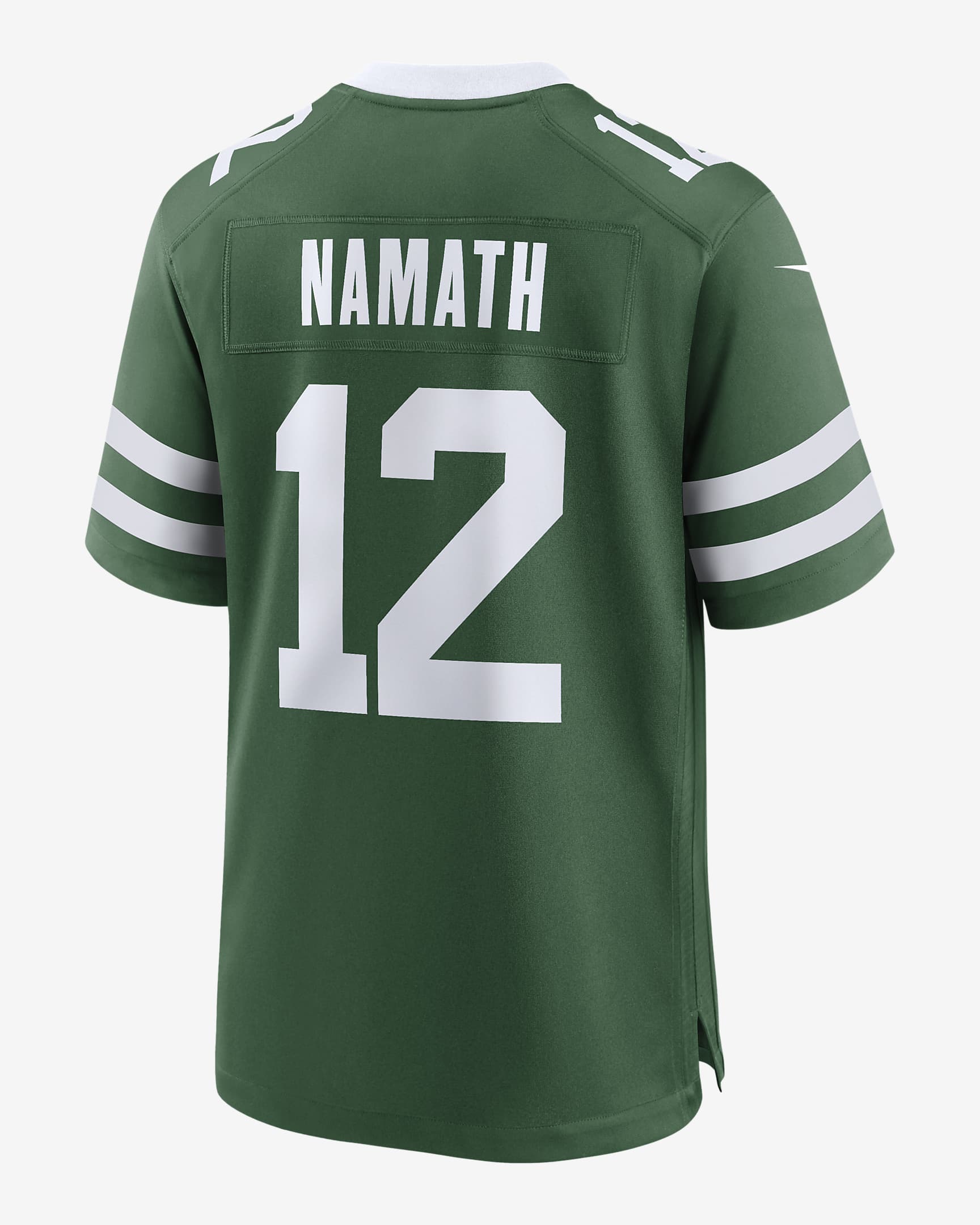 Joe Namath New York Jets Men's Nike NFL Game Football Jersey - Green