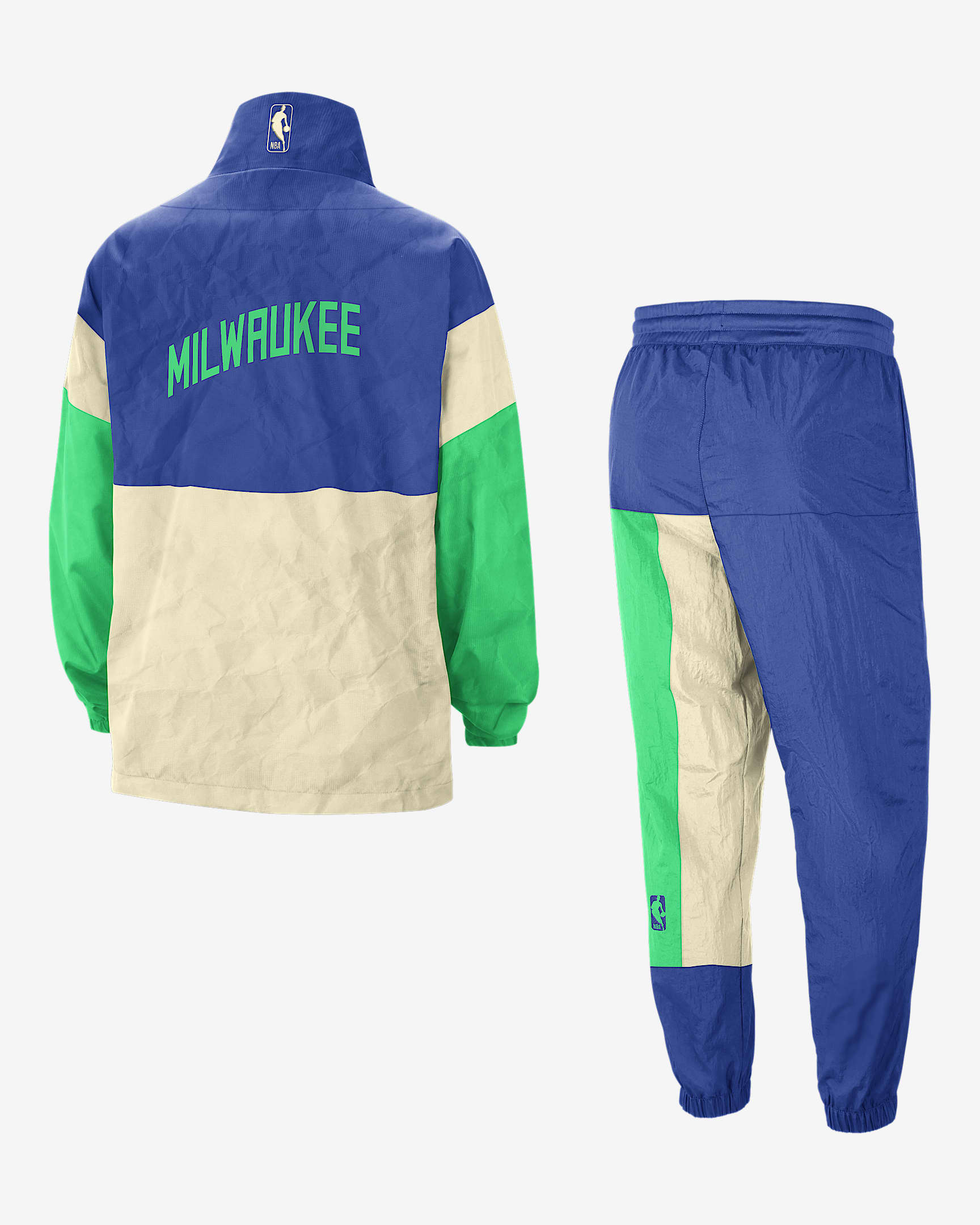 Fato De Treino Nike NBA Courtside Milwaukee Bucks Starting 5 City fato-de-treino-nike-nba-courtside-milwaukee-bucks-starting-5-city