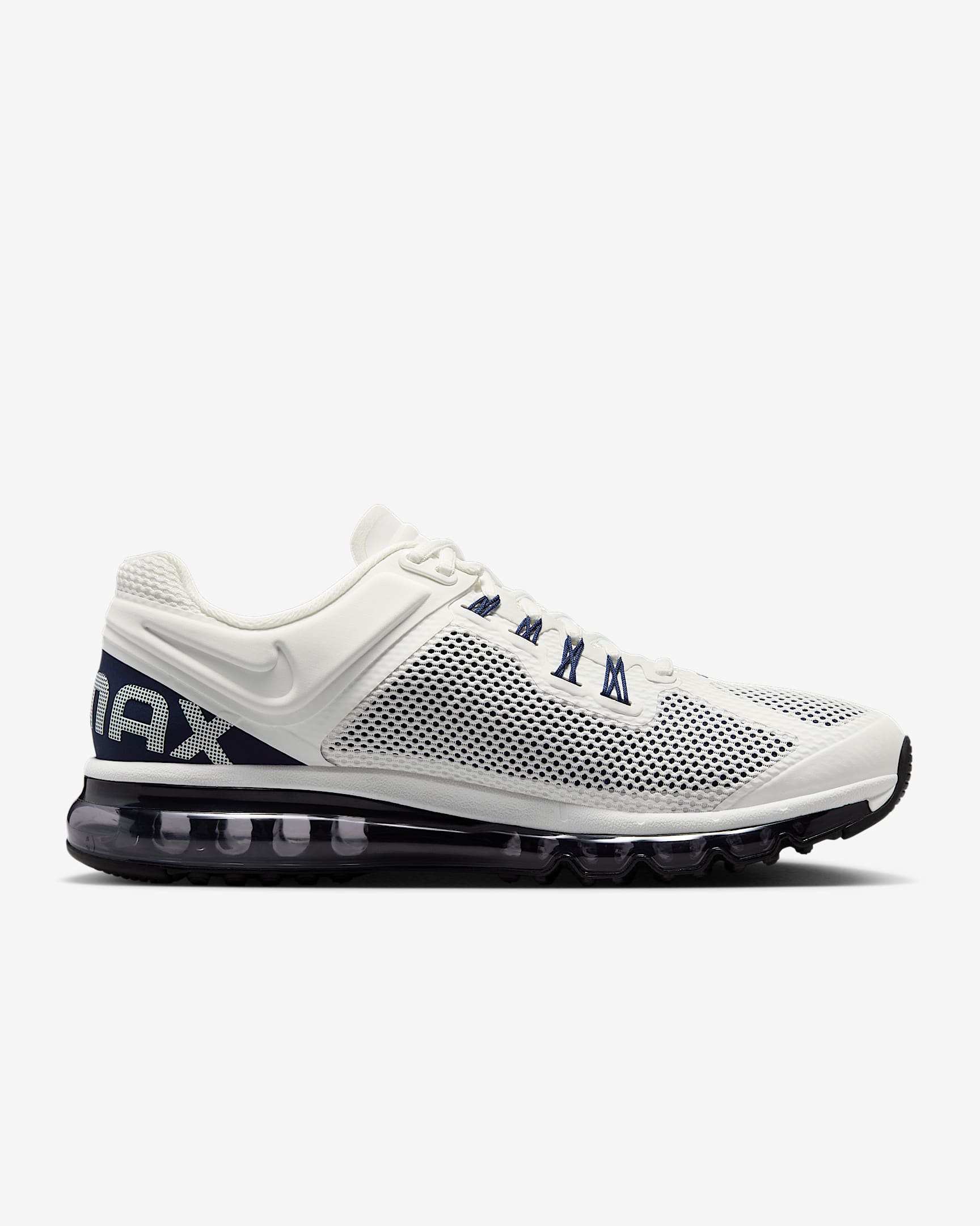 Nike Air Max 2013 Men's Shoes - Summit White/Midnight Navy/Black