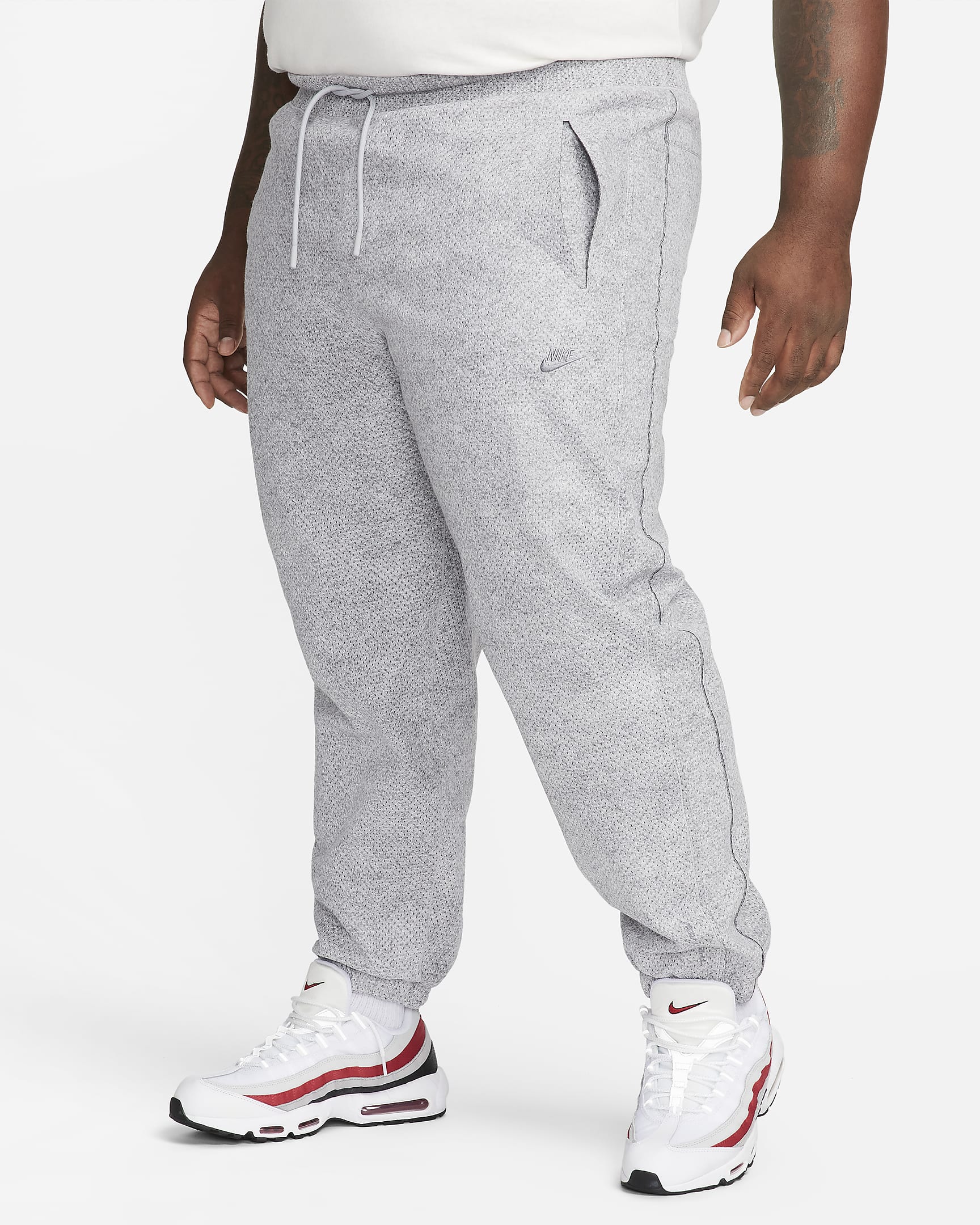 Pantaloni Therma-FIT ADV Nike Forward – Uomo - Smoke Grey/Smoke Grey/Light Smoke Grey/Cool Grey