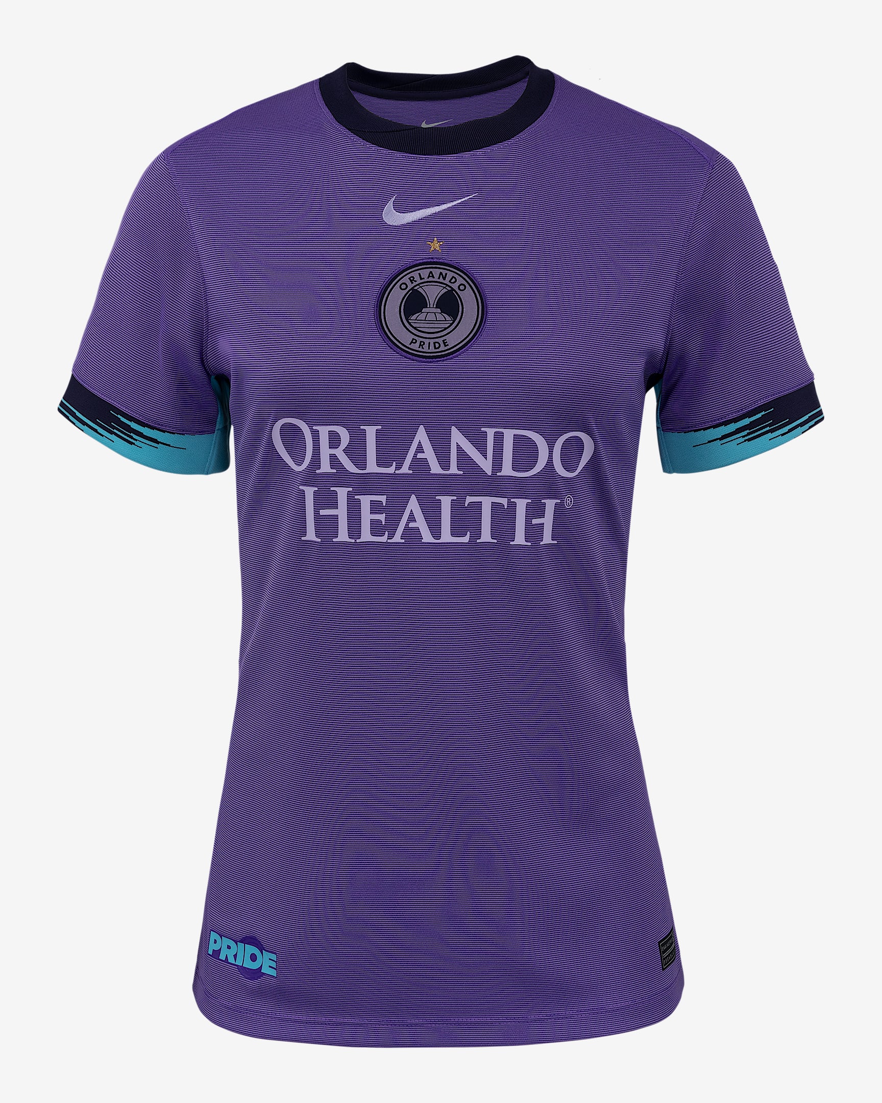 Marta Vieira da Silva Orlando Pride 2025 Stadium Away Women's Nike Dri-FIT NWSL Replica Jersey - Action Grape/Field Purple
