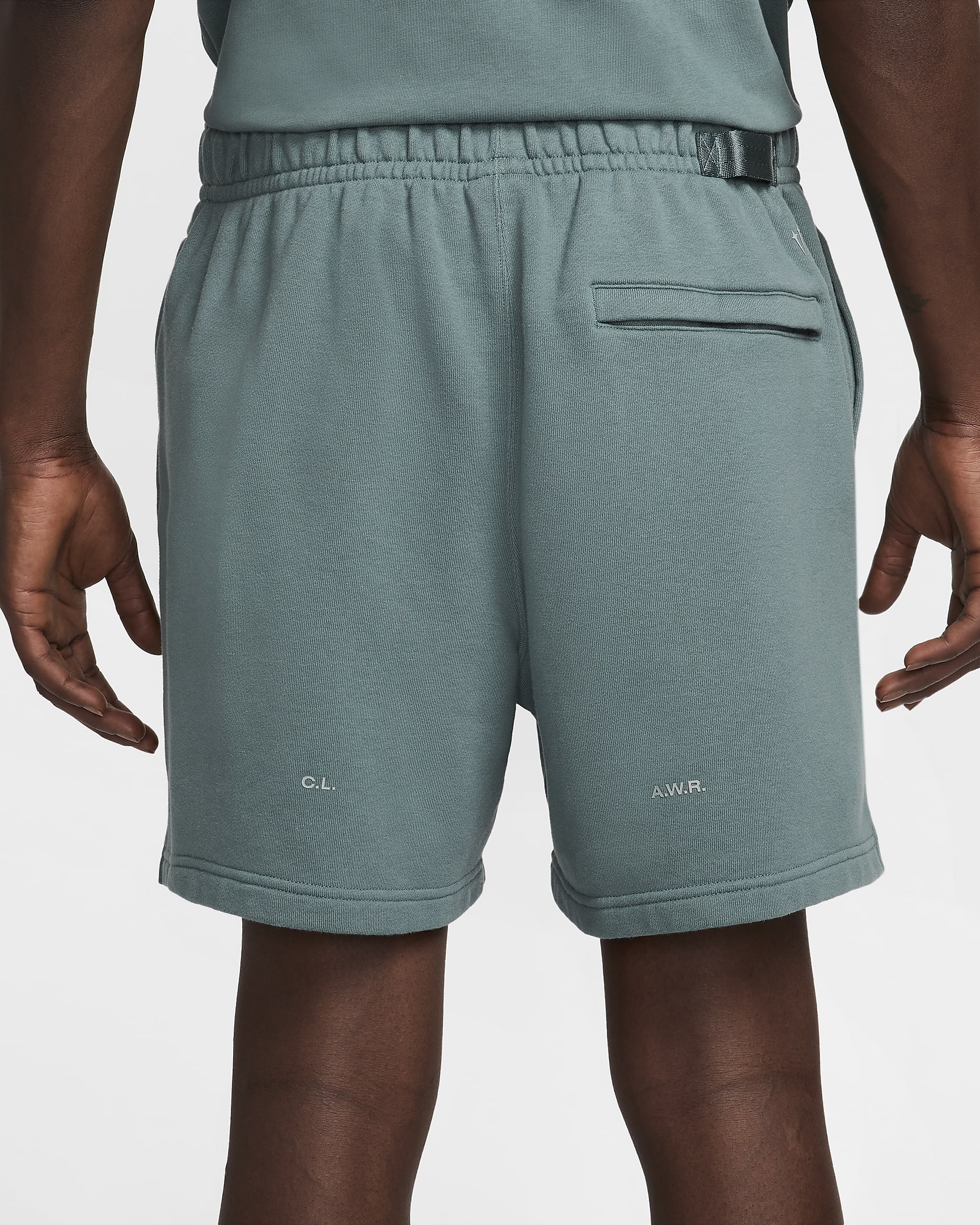 NOCTA Cardinal Fleece Shorts - Mineral Slate/Faded Spruce/Mica Green