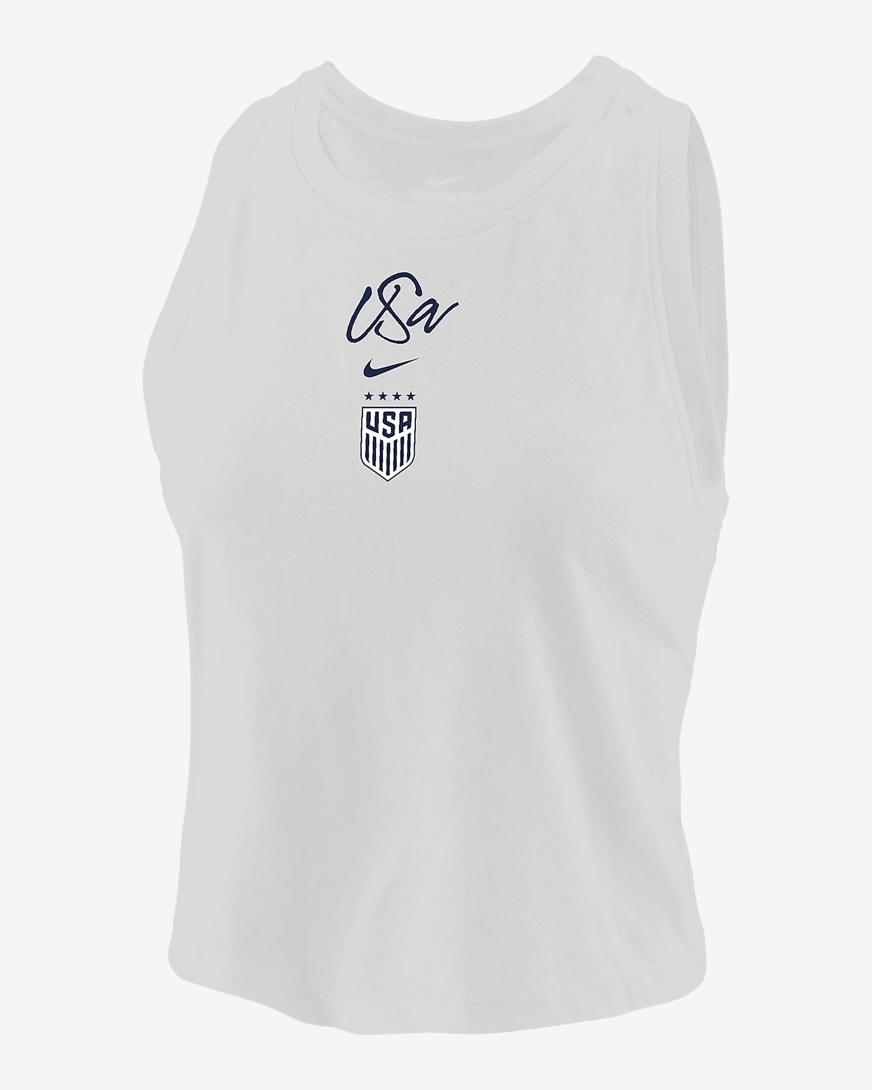 Uswnt Women's Nike Soccer Cropped Tank Top. Nike.com