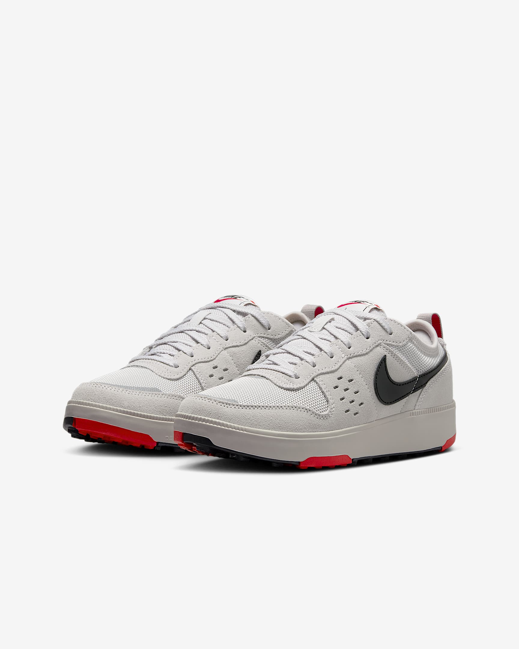 Nike C1TY Older Kids' Shoes - College Grey/Vast Grey/Fire Red/Black