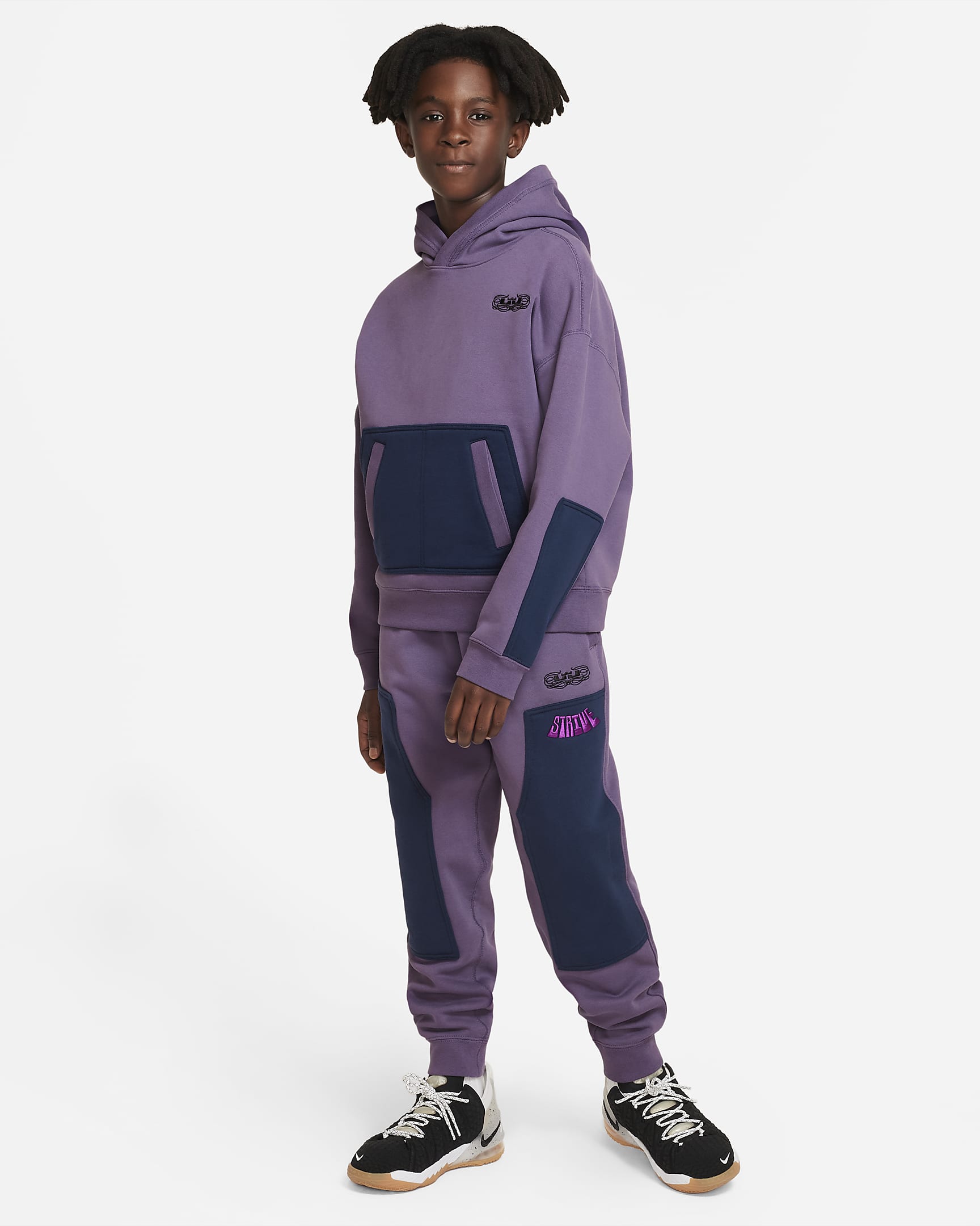 LeBron Big Kids' (Boys') Basketball Pants.