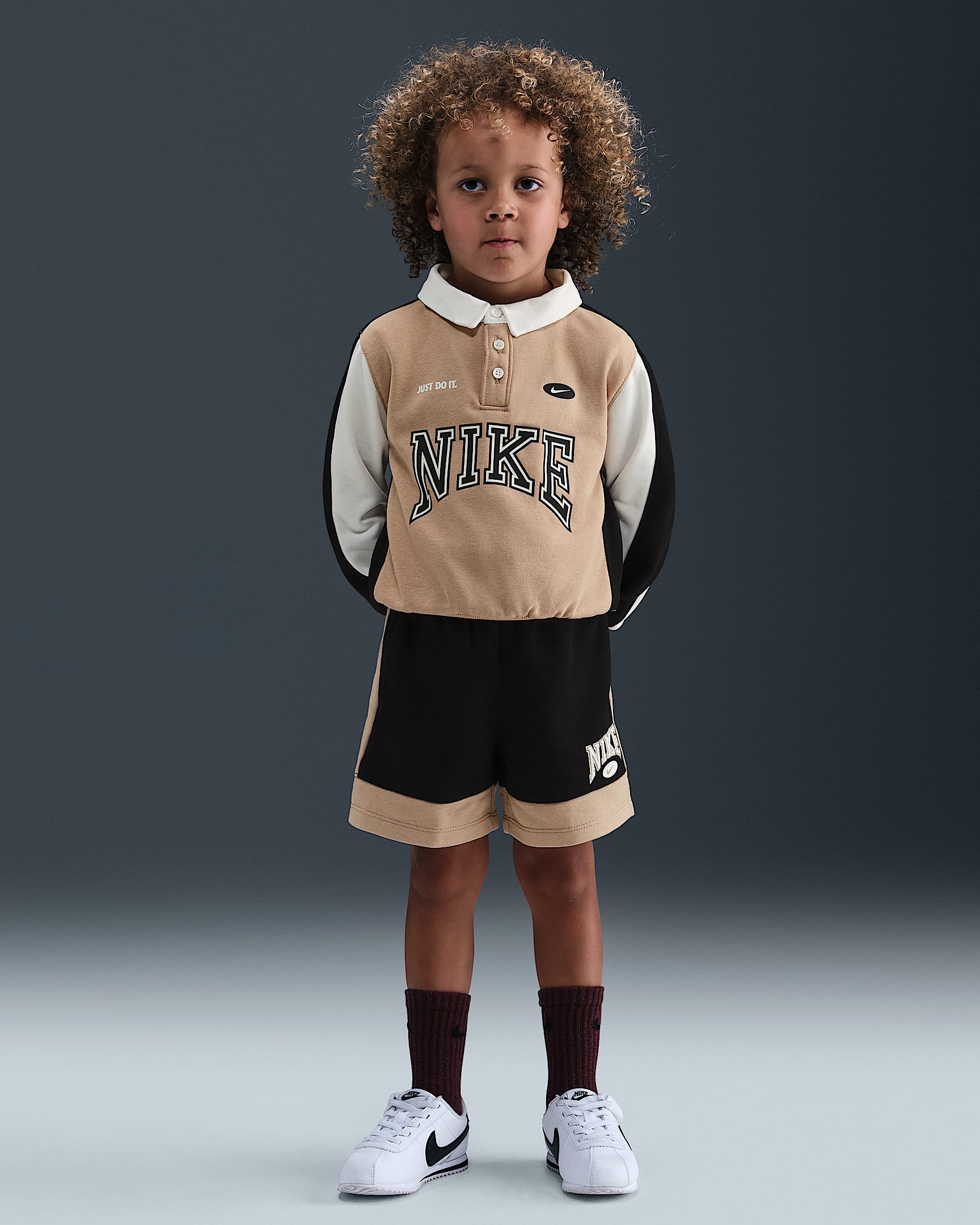 Nike Game Day Essentials Toddler French Terry Shorts - Black