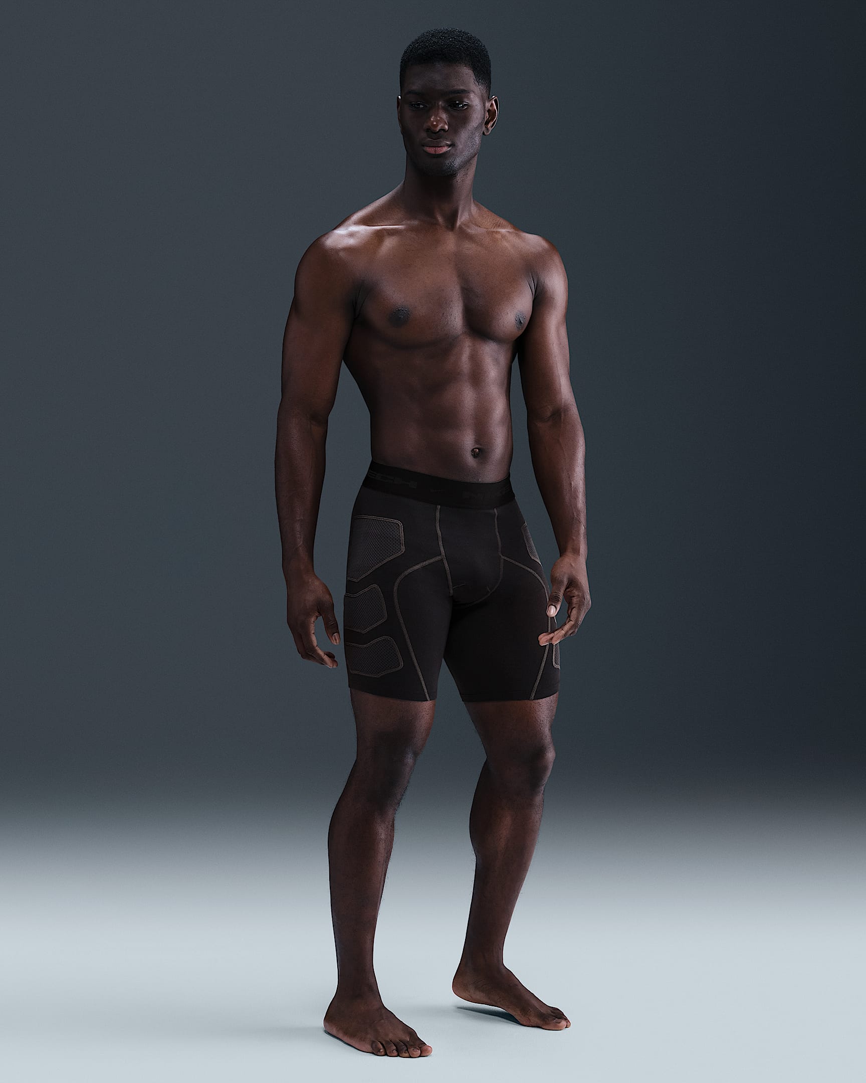Nike Tech Men's Dri-FIT Base Layer Short - Black/Anthracite/Anthracite/Black