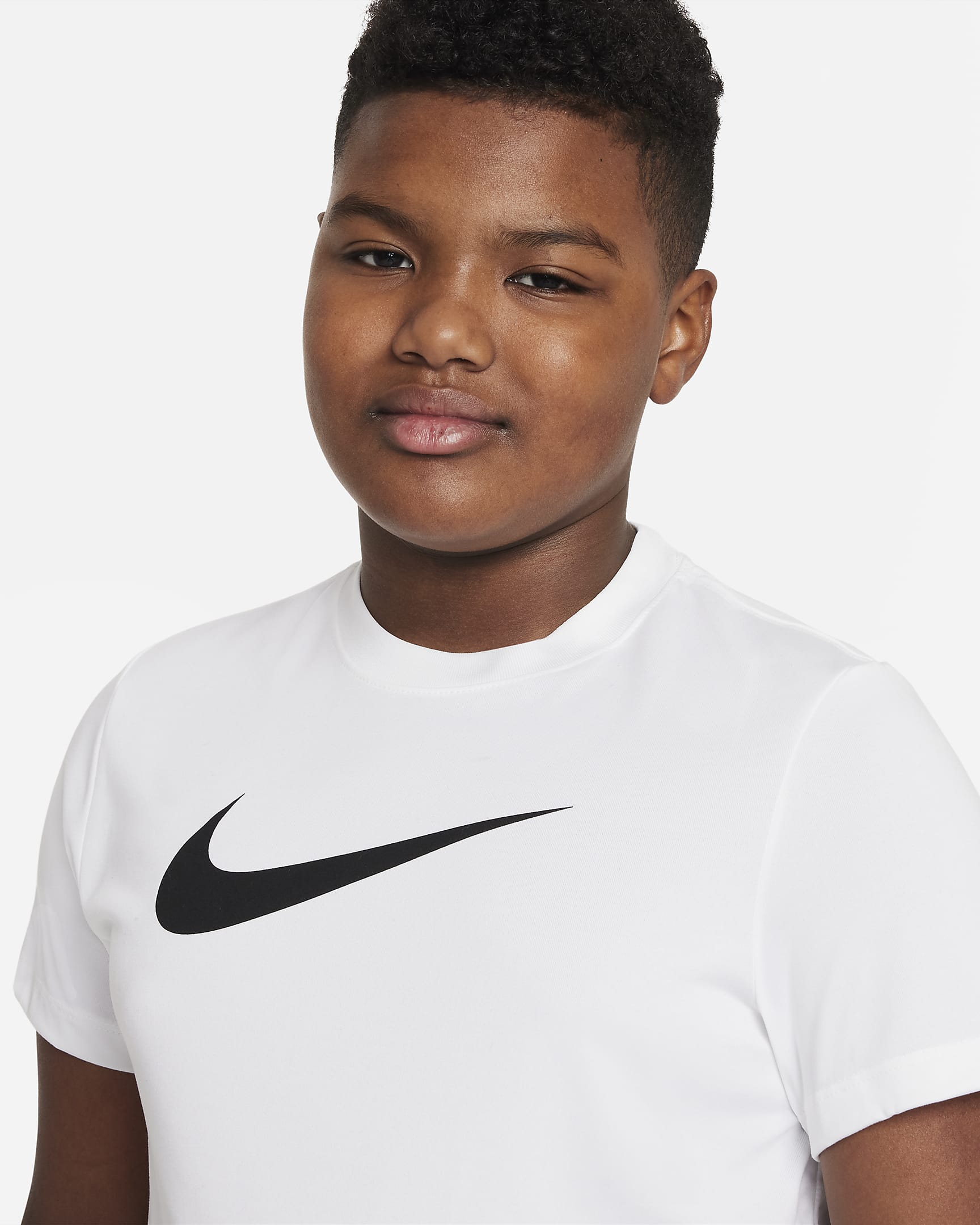 Nike Dri-FIT Big Kids' (Boys') Training T-Shirt (Extended Size). Nike.com