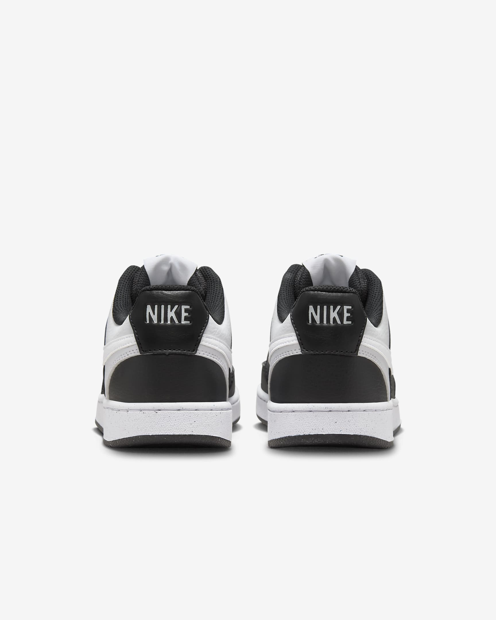 Sapatilhas Nike Court Vision Low Next Nature para mulher - Preto/Branco