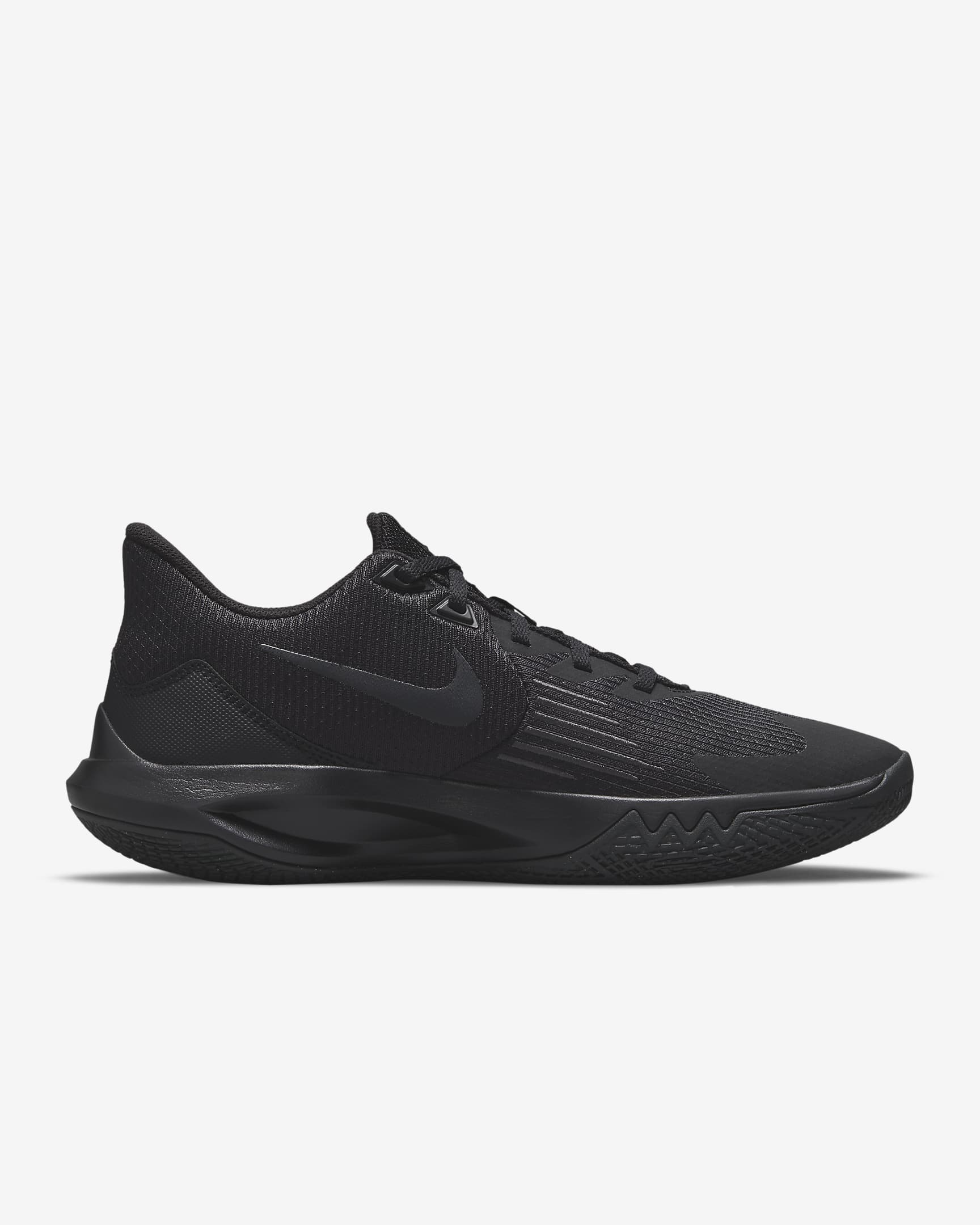 Nike Precision 5 Basketball Shoe - Black/Anthracite/Black