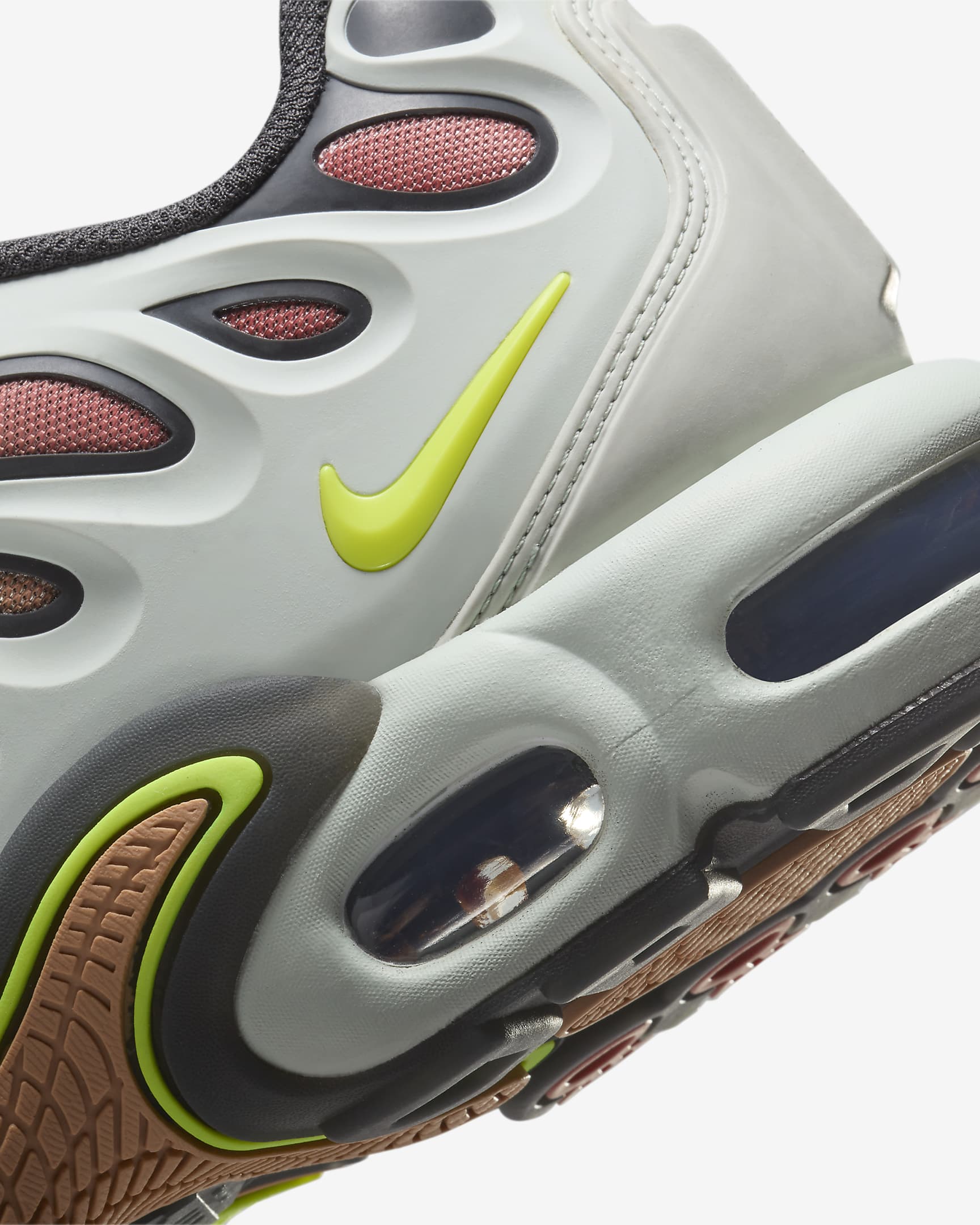 Sapatilhas Nike Air Max Plus Drift para homem - Prateado claro/Cinzento Smoke escuro/Castanho Amber/Volt