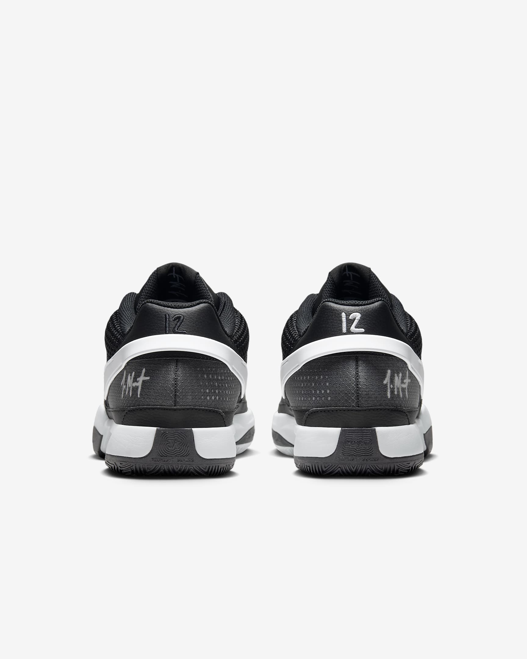 Ja 1 (Team Bank) Basketball Shoes - Black/Black/White