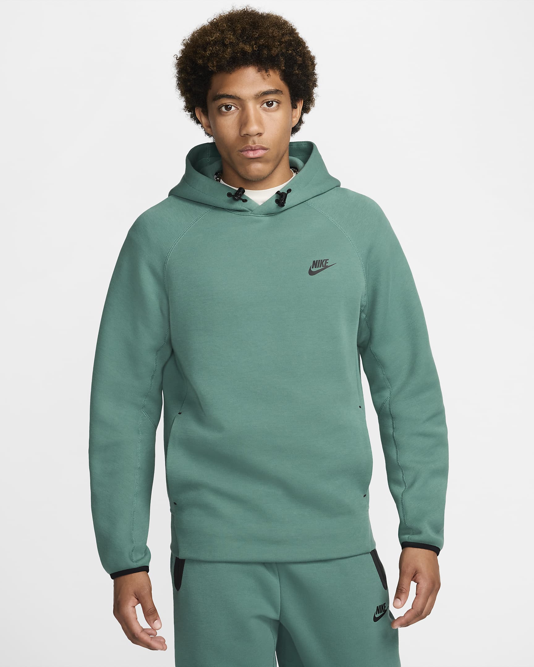 Nike Sportswear Tech Fleece Men's Pullover Hoodie - Bicoastal/Black