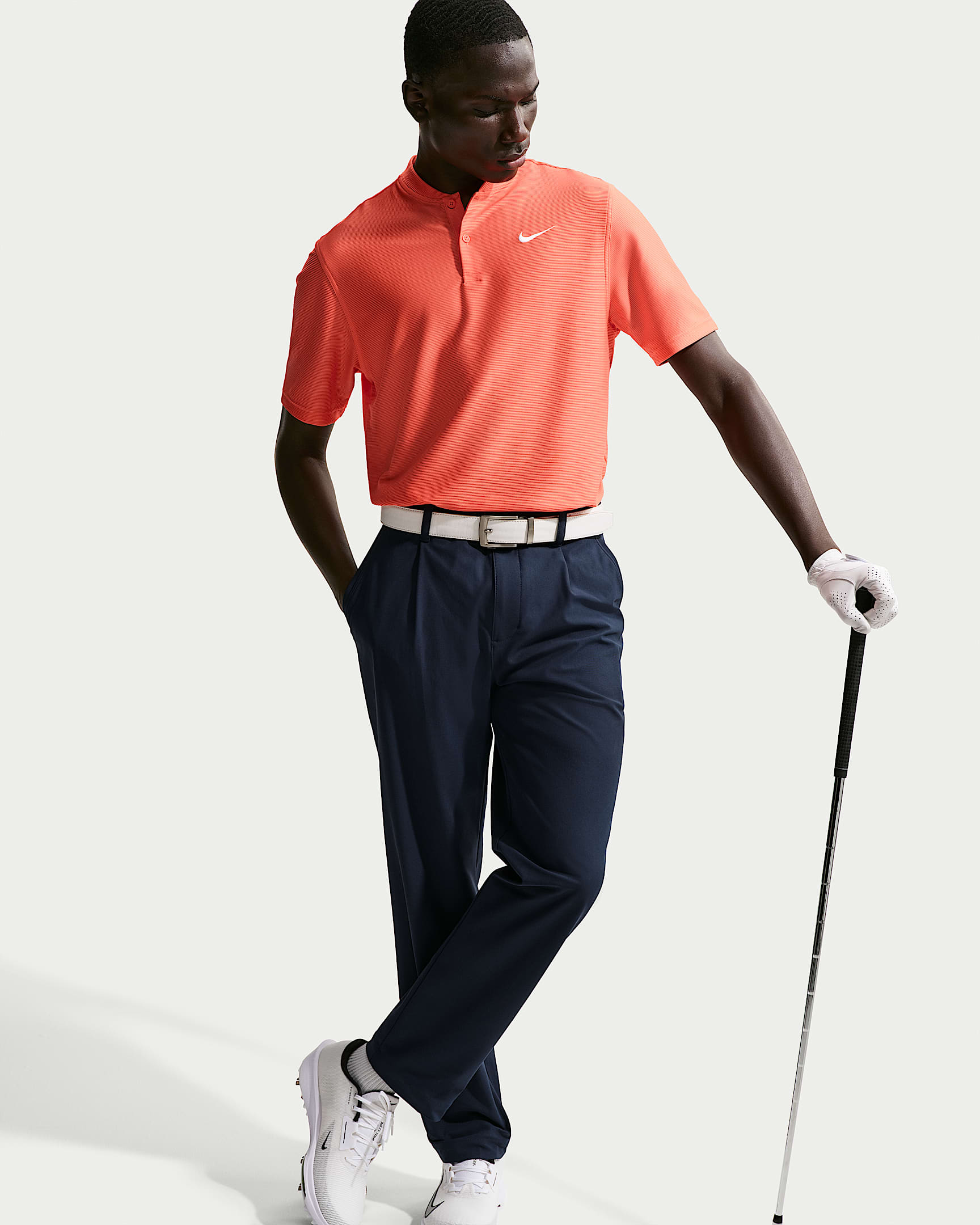 Nike Par Men's Dri-FIT Slim Golf Pants - College Navy/Black/College Navy