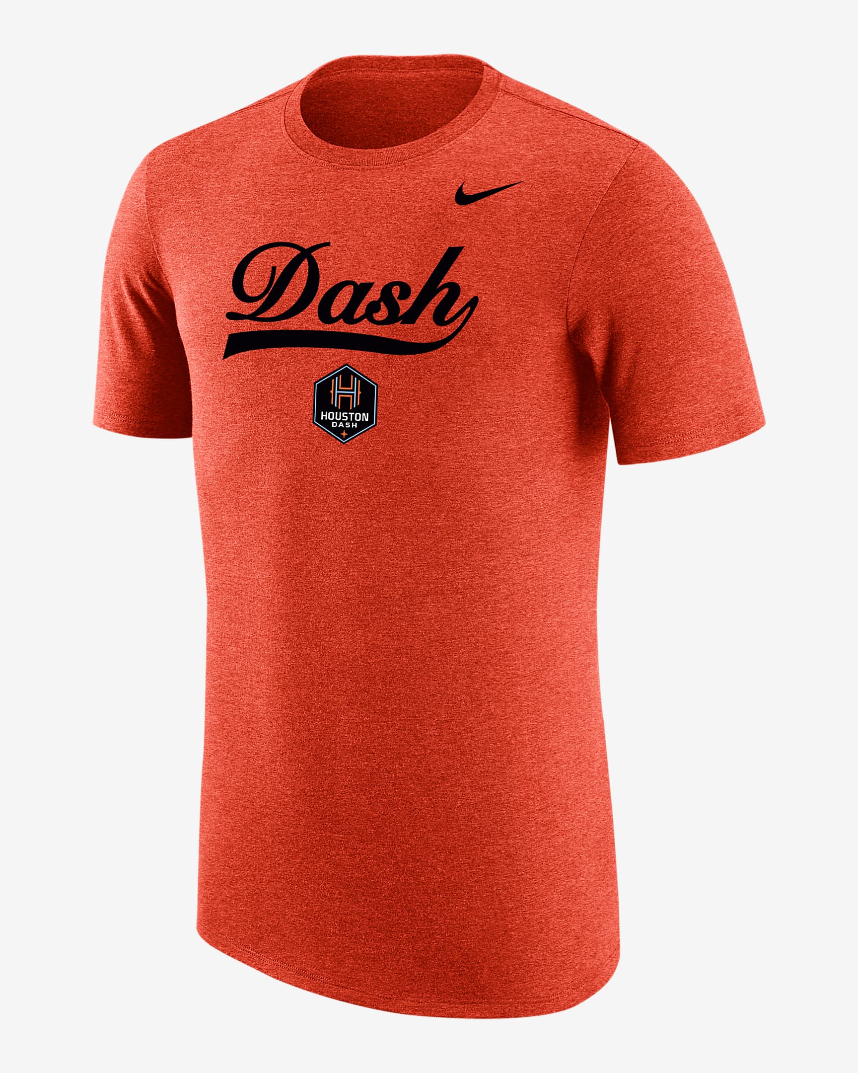 Playera de fútbol Nike para hombre Houston Dash - Naranja quemado