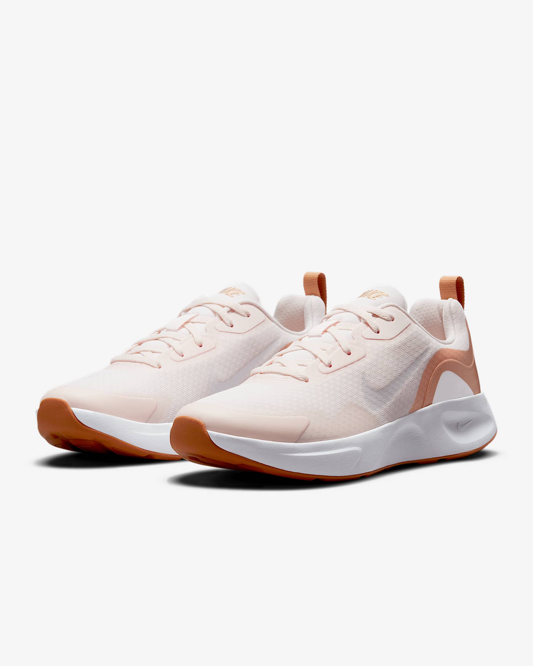 Nike Wearallday Women's Shoes - Light Soft Pink/Light Cognac/Cider/White