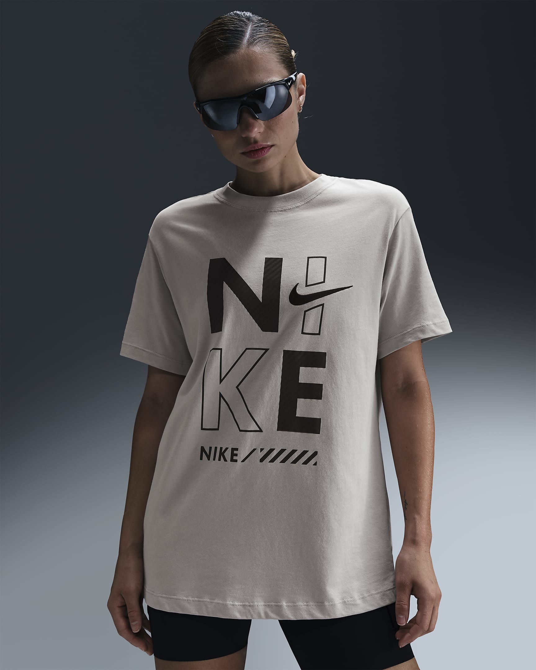 Nike Sportswear Women's T-Shirt - Light Iron Ore