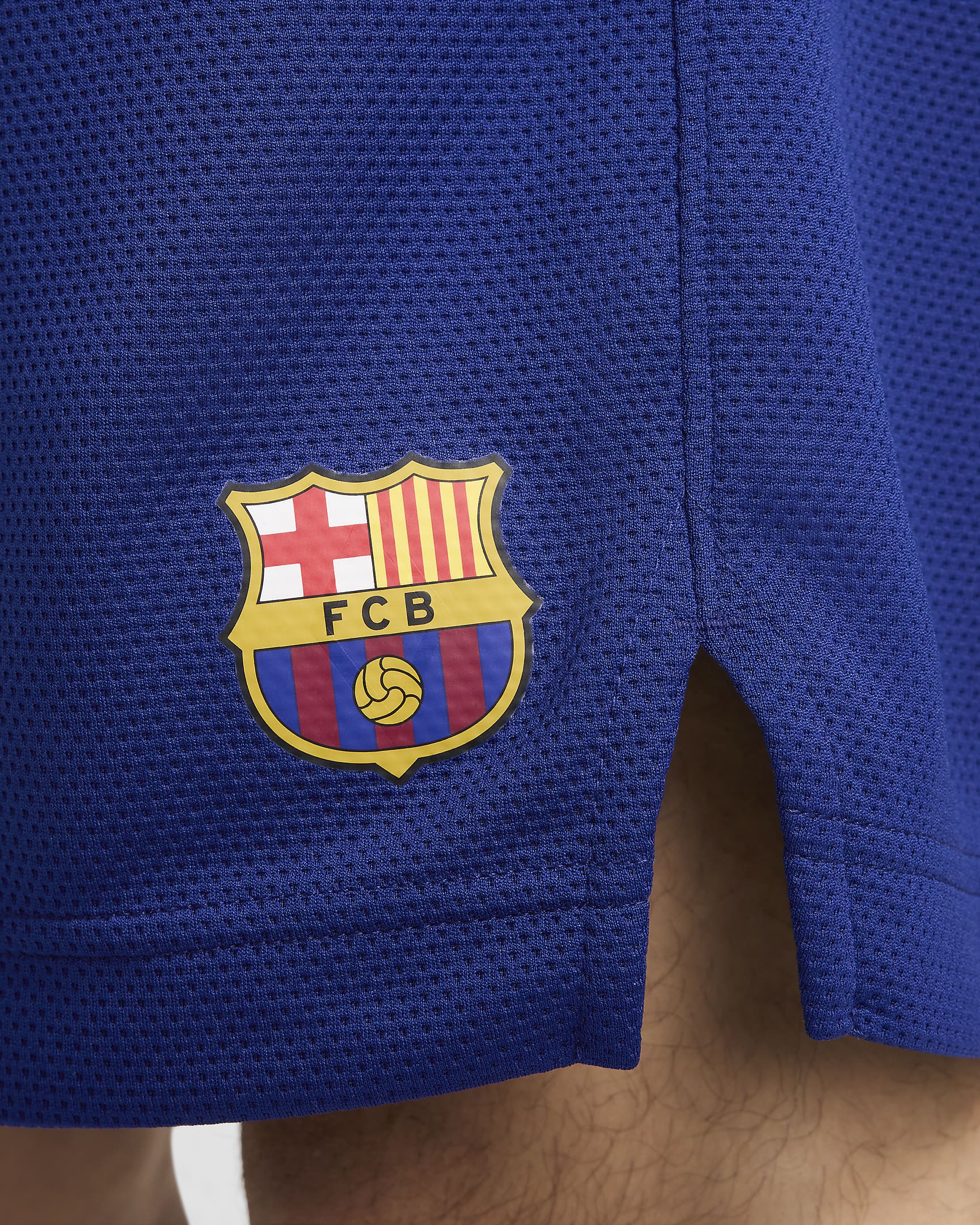 FC Barcelona 2024 Home Nike Dri-FIT Replika-Basketballshorts (Herren) - Deep Royal Blue/Club Gold