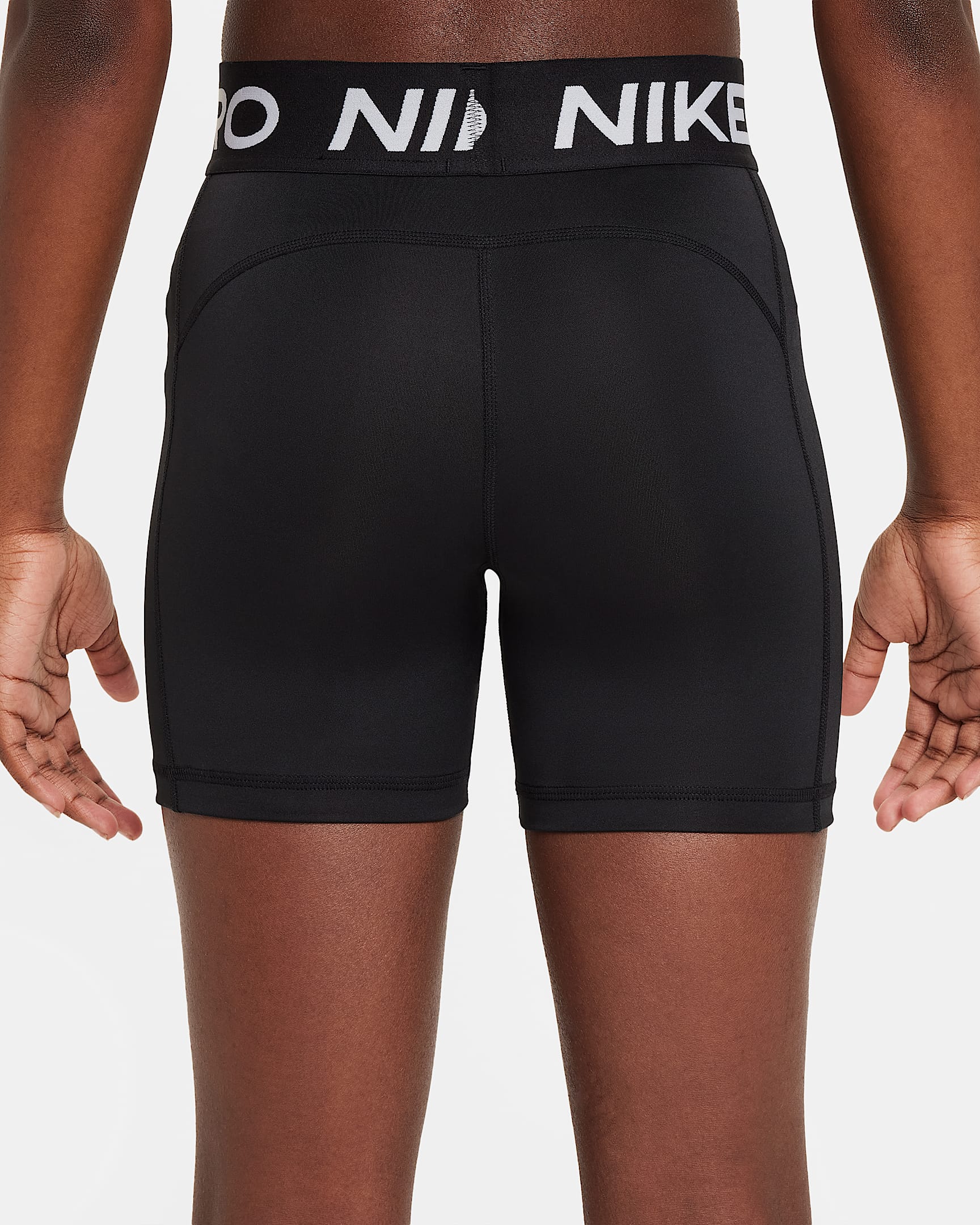Nike Pro Older Kids' (Girls') Shorts. Nike FI