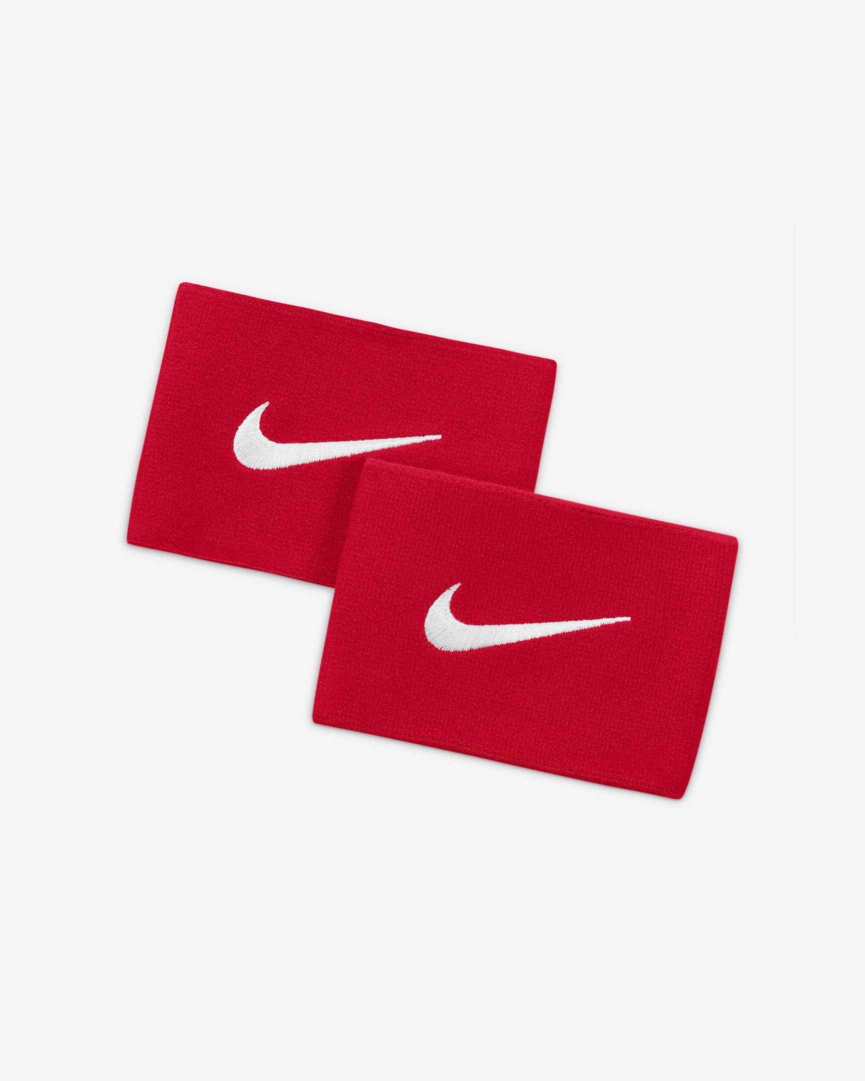 Jambières de football Nike Guard Stay 2 - University Red/Blanc