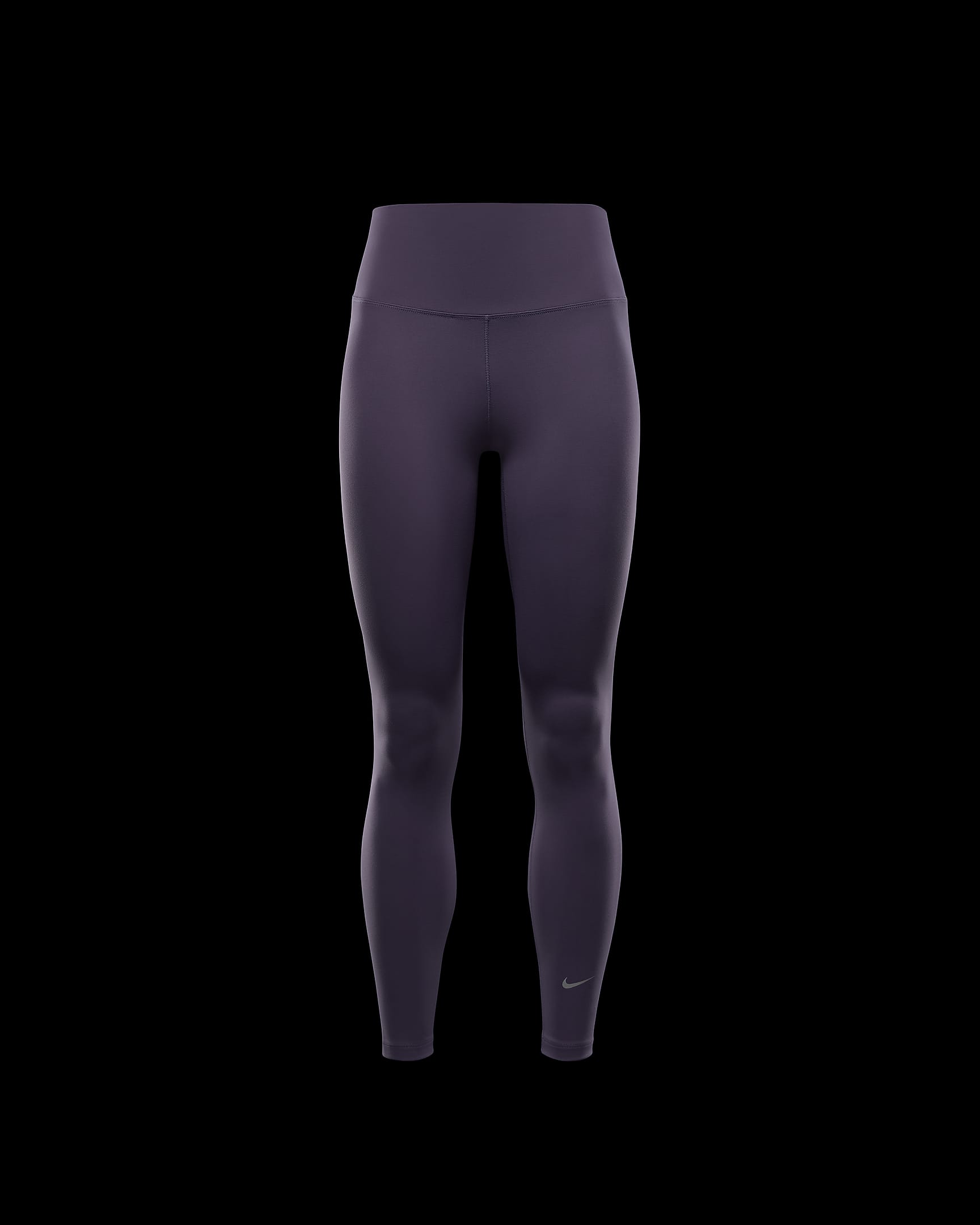 Nike One Women's High-Waisted Full-Length Leggings - Dark Raisin