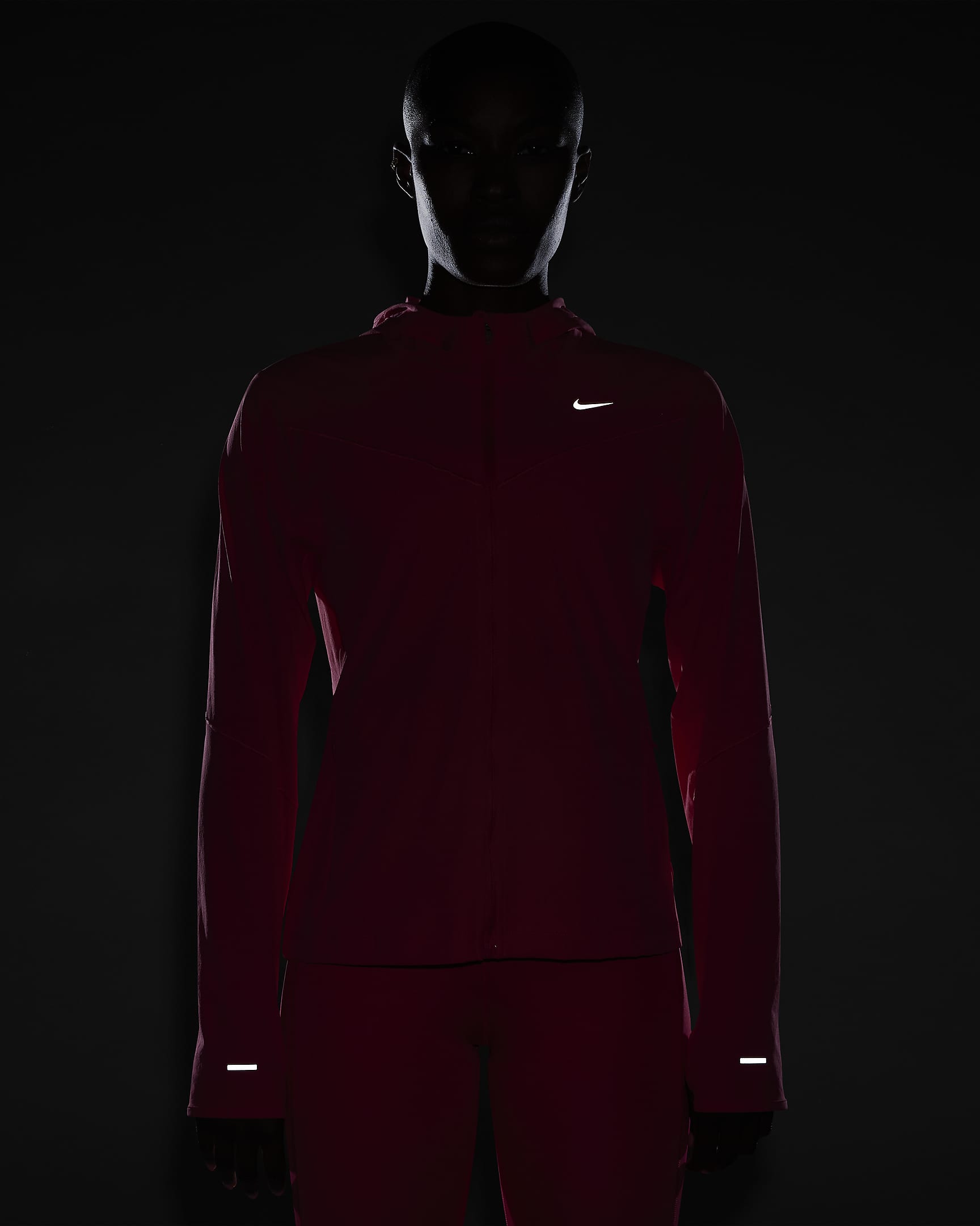 Nike Swift UV Women's Running Jacket - Aster Pink