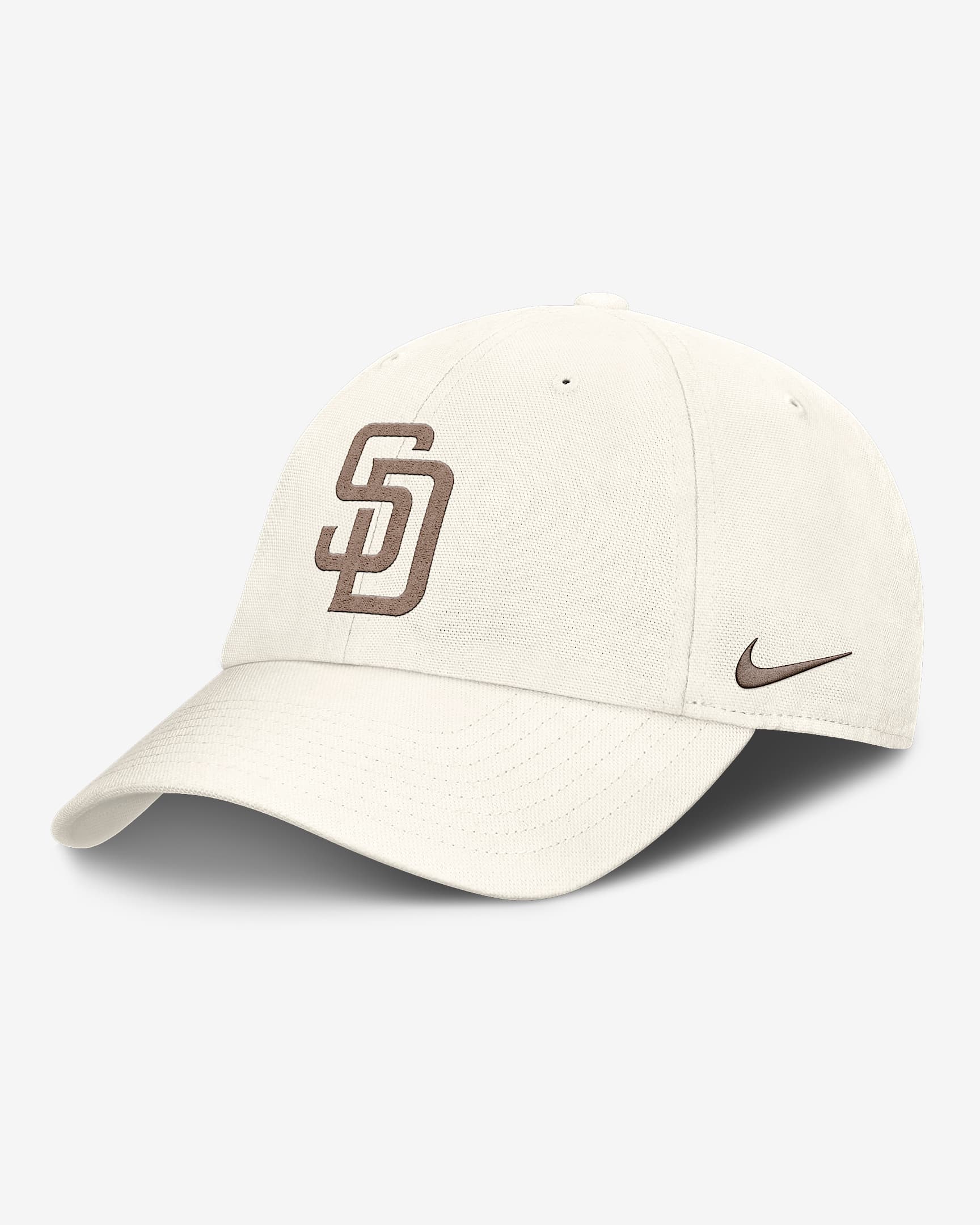 Gorra Nike de la MLB ajustable para hombre San Diego Padres Club - Vela