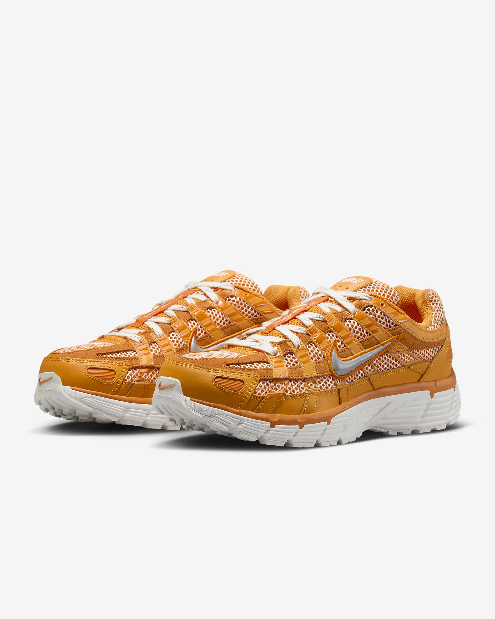 Nike P-6000 Premium Shoes - Kumquat/Magma Orange/Summit White/Metallic Silver