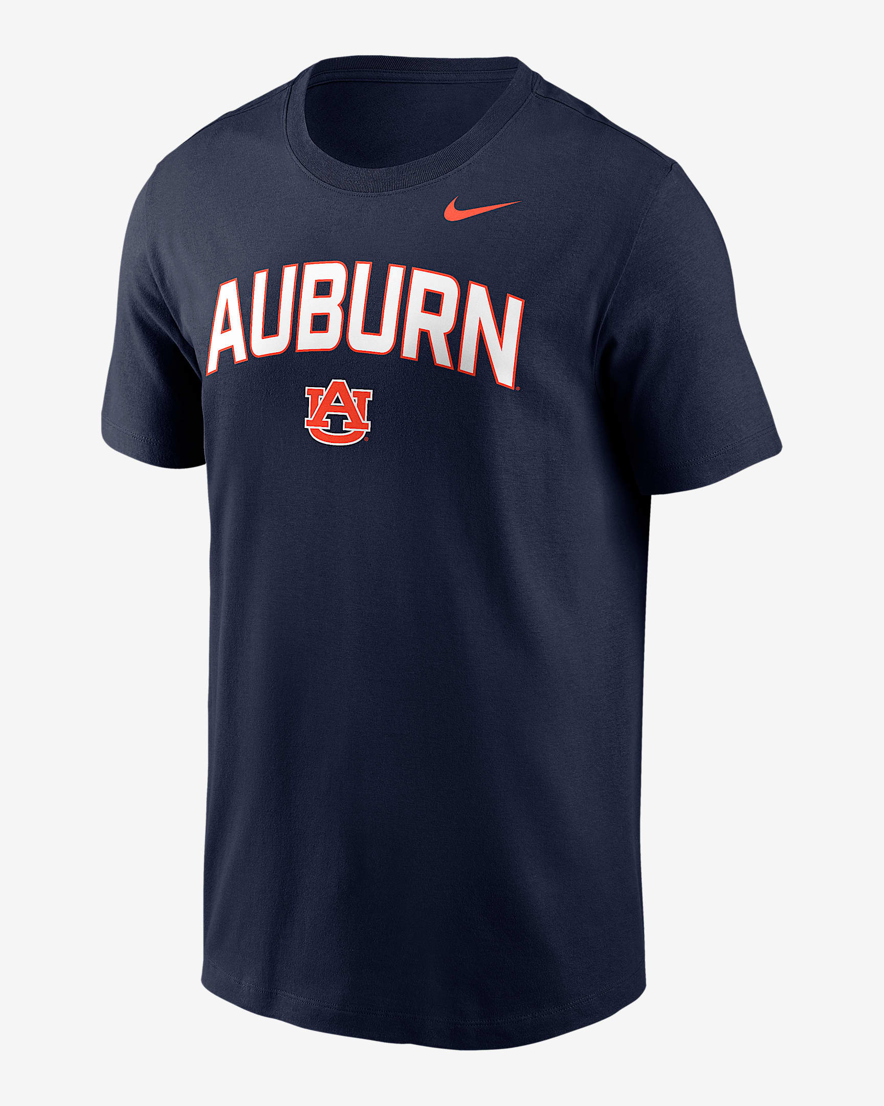 Auburn Primetime Arch Stack Men's Nike College T-Shirt - Navy