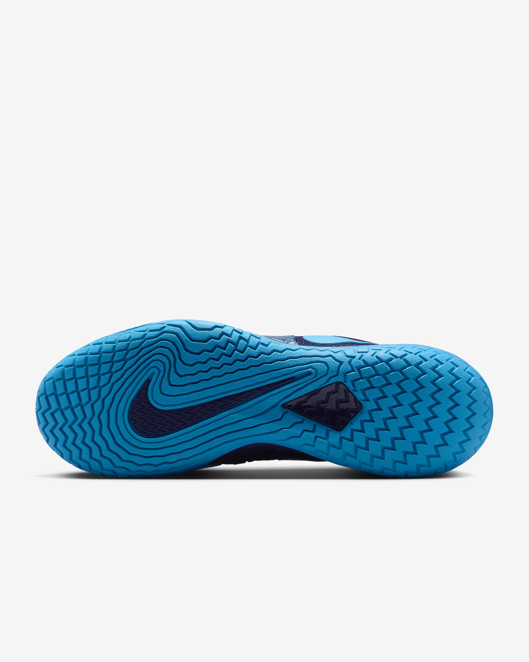 NikeCourt Zoom Vapor Cage 4 Rafa Men's Hard Court Tennis Shoes - Blue Void/Blue Void/Laser Blue