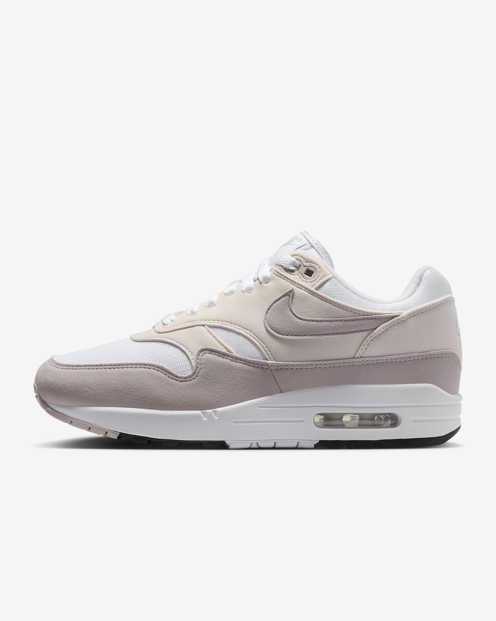 Sapatilhas Nike Air Max 1 para mulher - Branco/Phantom/Branco/Violeta Platinum