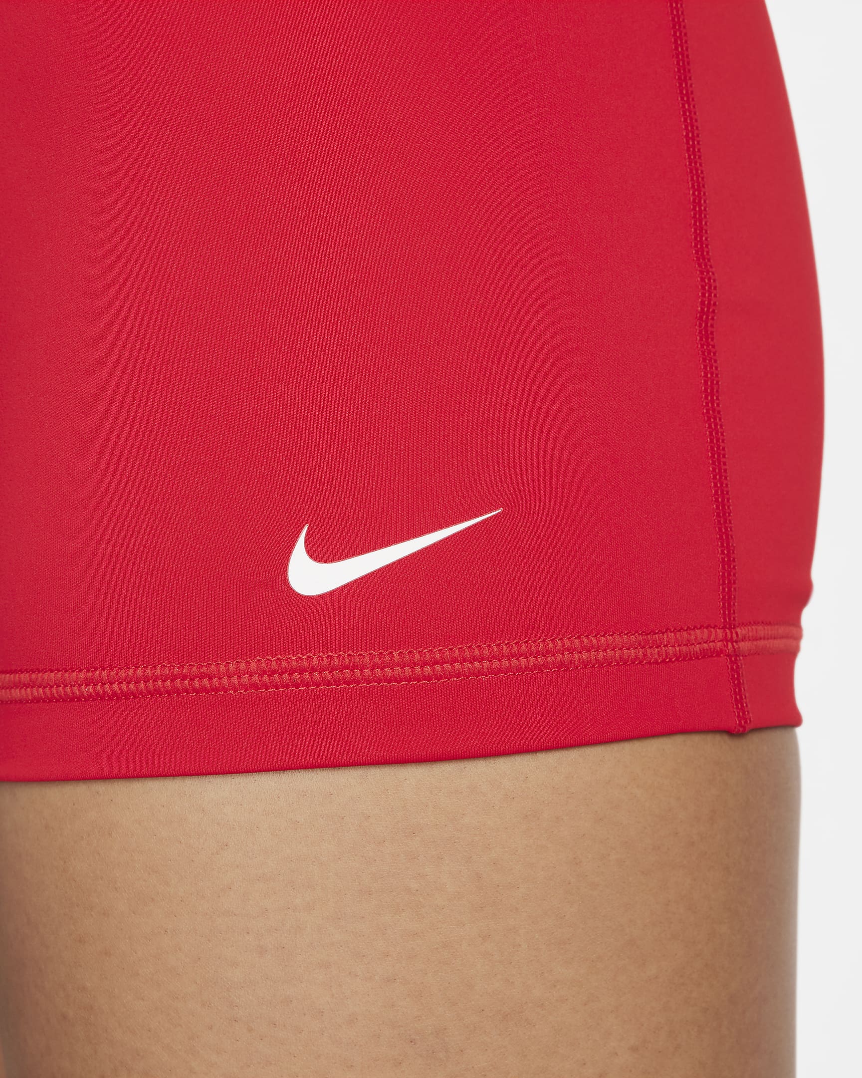 Nike Pro Women's 3" Shorts - University Red/White