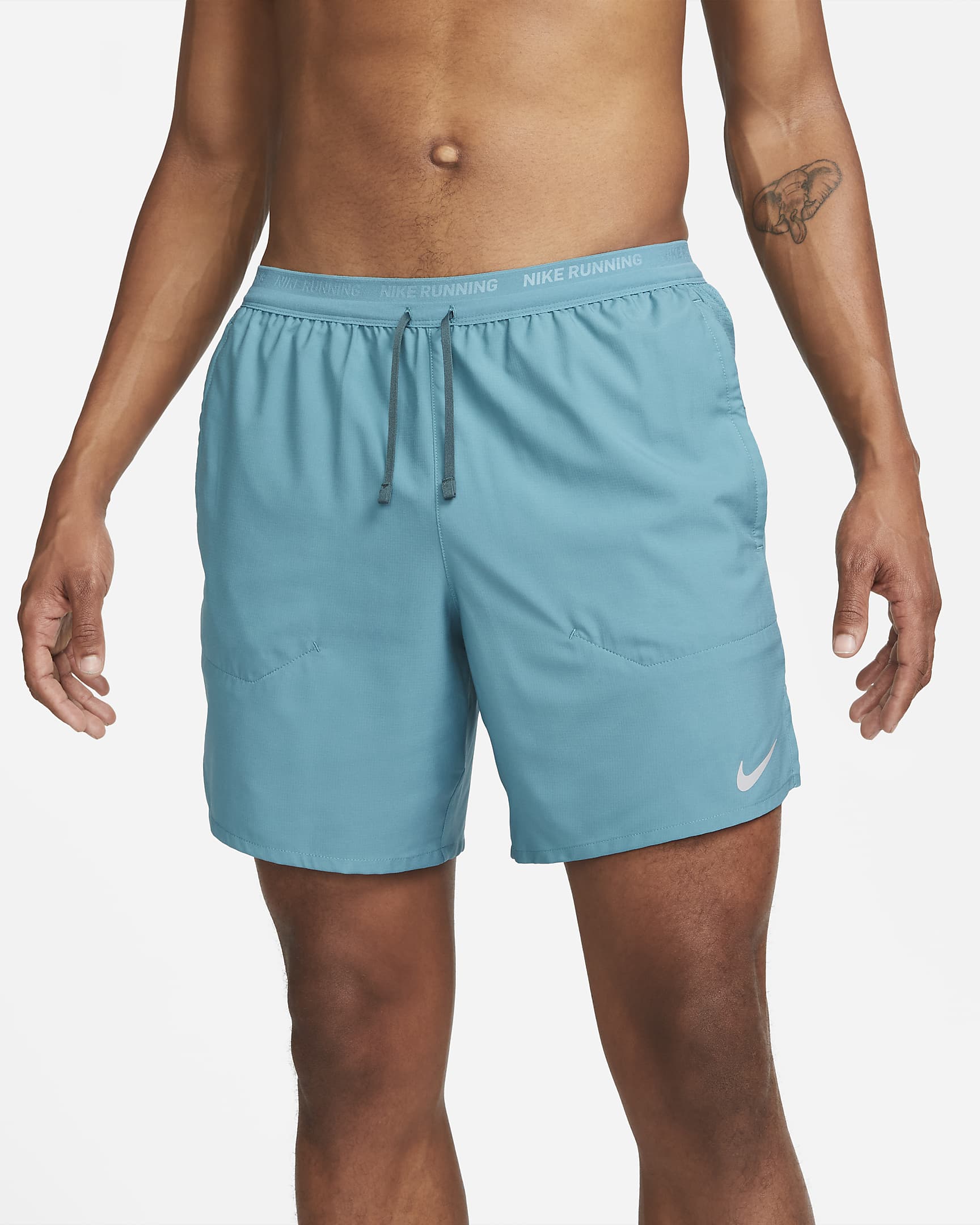 Nike Stride Men's DriFIT 18cm (approx.) 2in1 Running Shorts. Nike GB